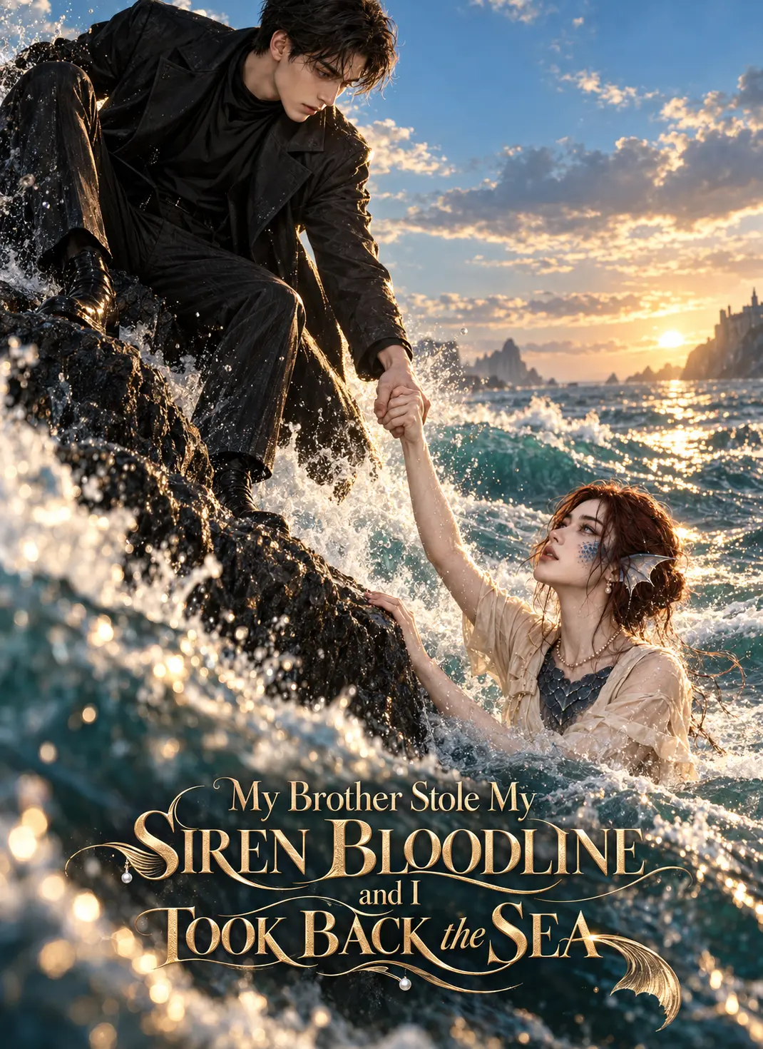 My Brother Stole My Siren Bloodline and I Took Back the Sea short drama poster