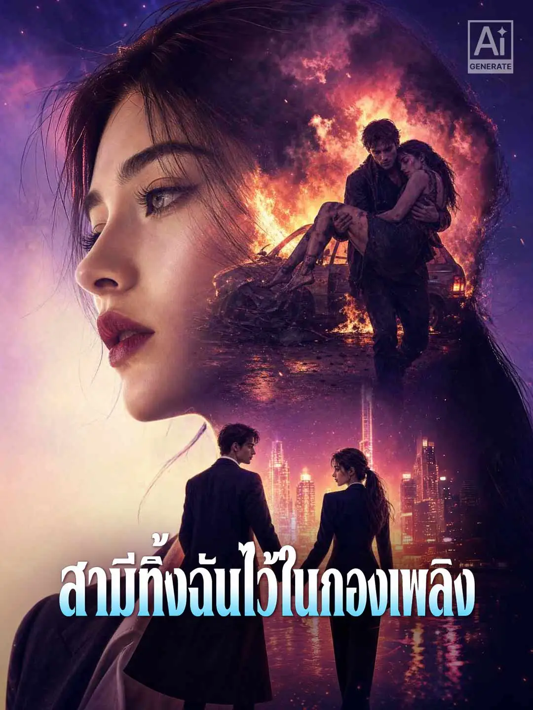 สามีทิ้งฉันไว้ในกองเพลิง short drama poster