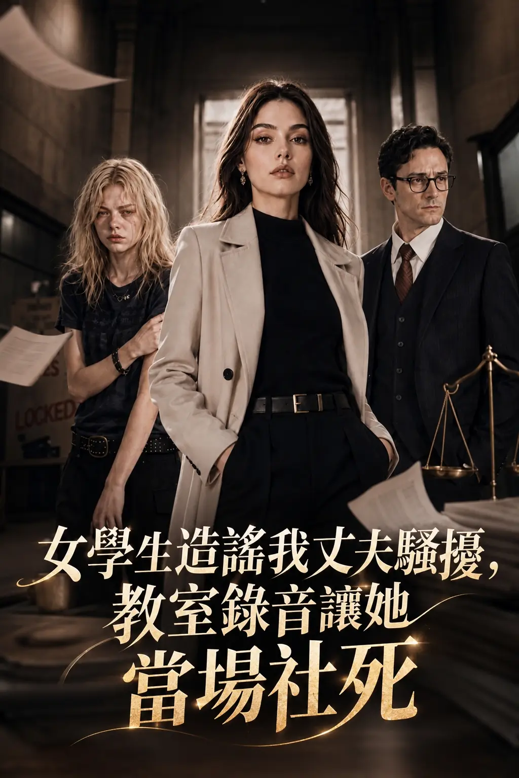 女學生造謠我丈夫騷擾，教室錄音讓她當場社死 short drama poster