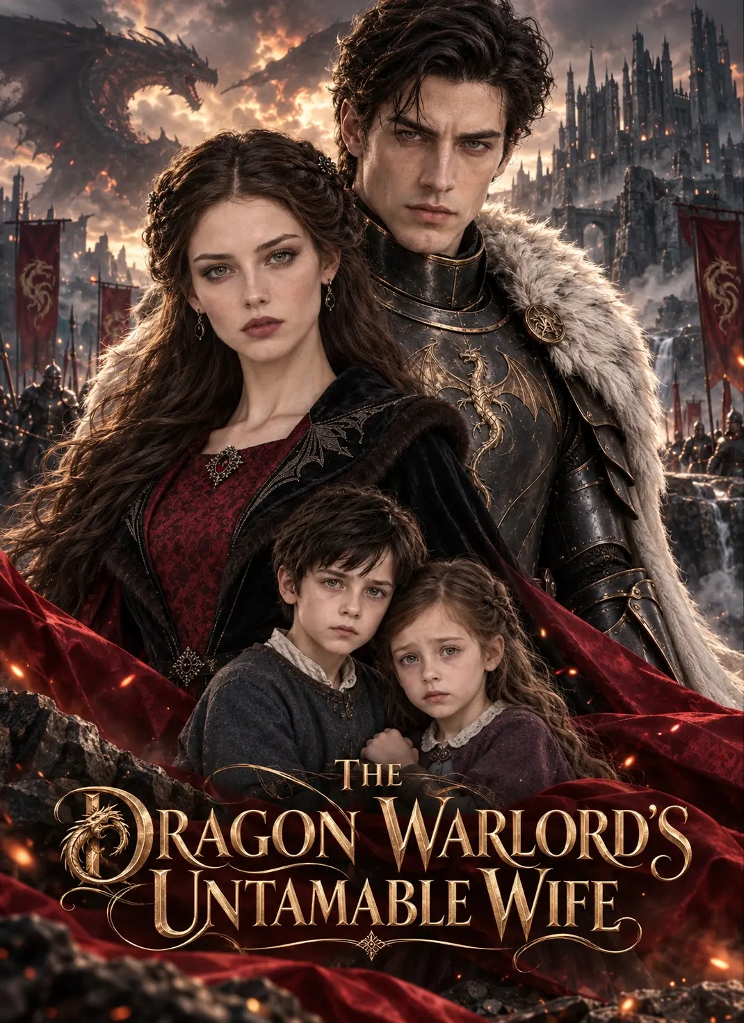 The Dragon Warlord’s Untamable Wife short drama poster