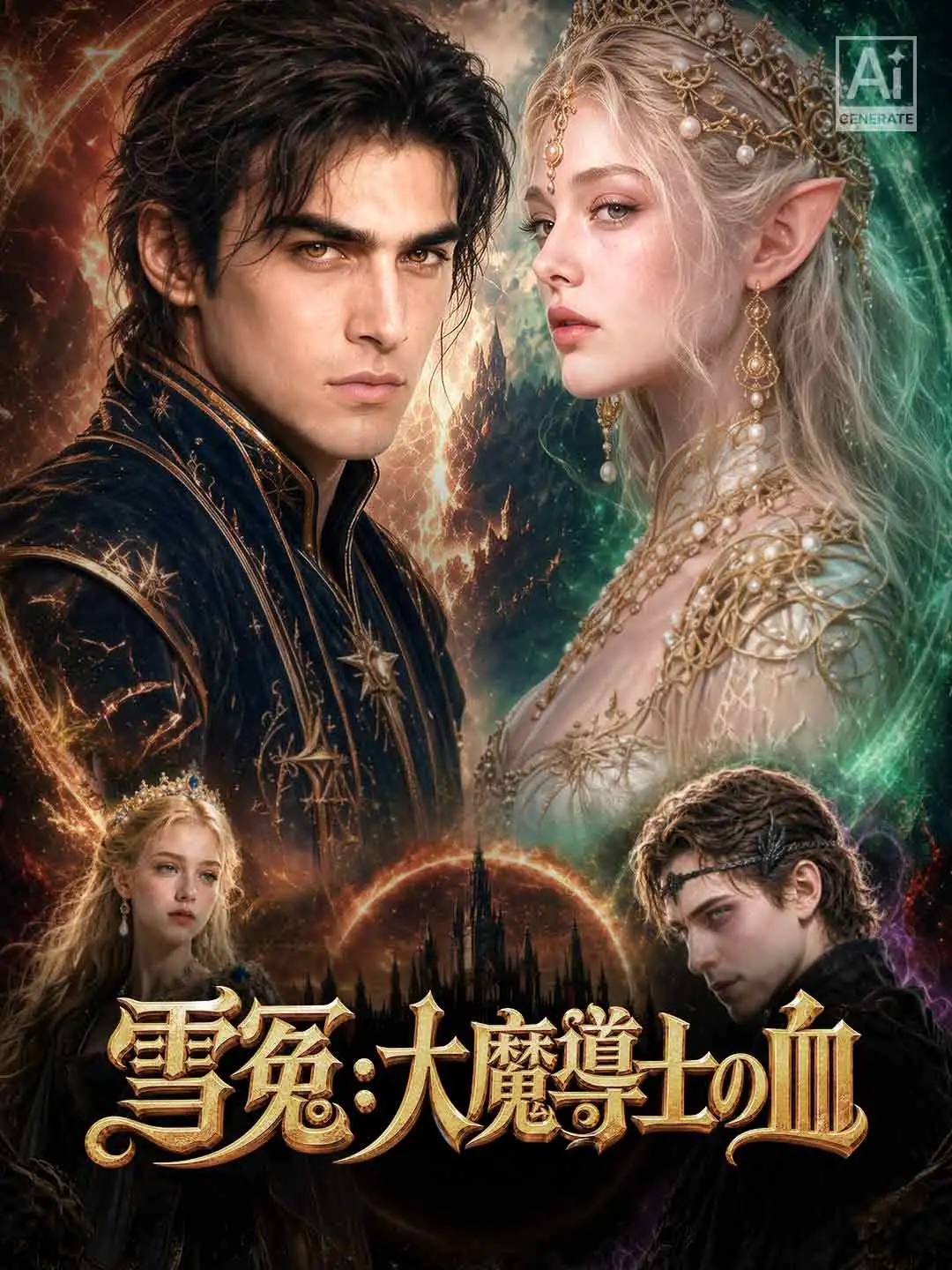 雪冤：大魔導士の血 short drama poster