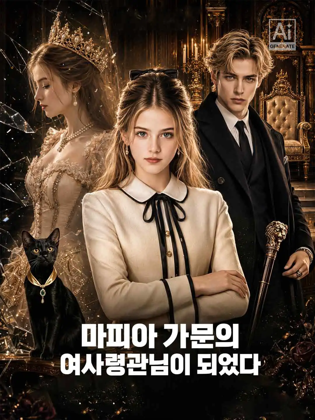 마피아 가문의 여사령관님이 되었다 short drama poster