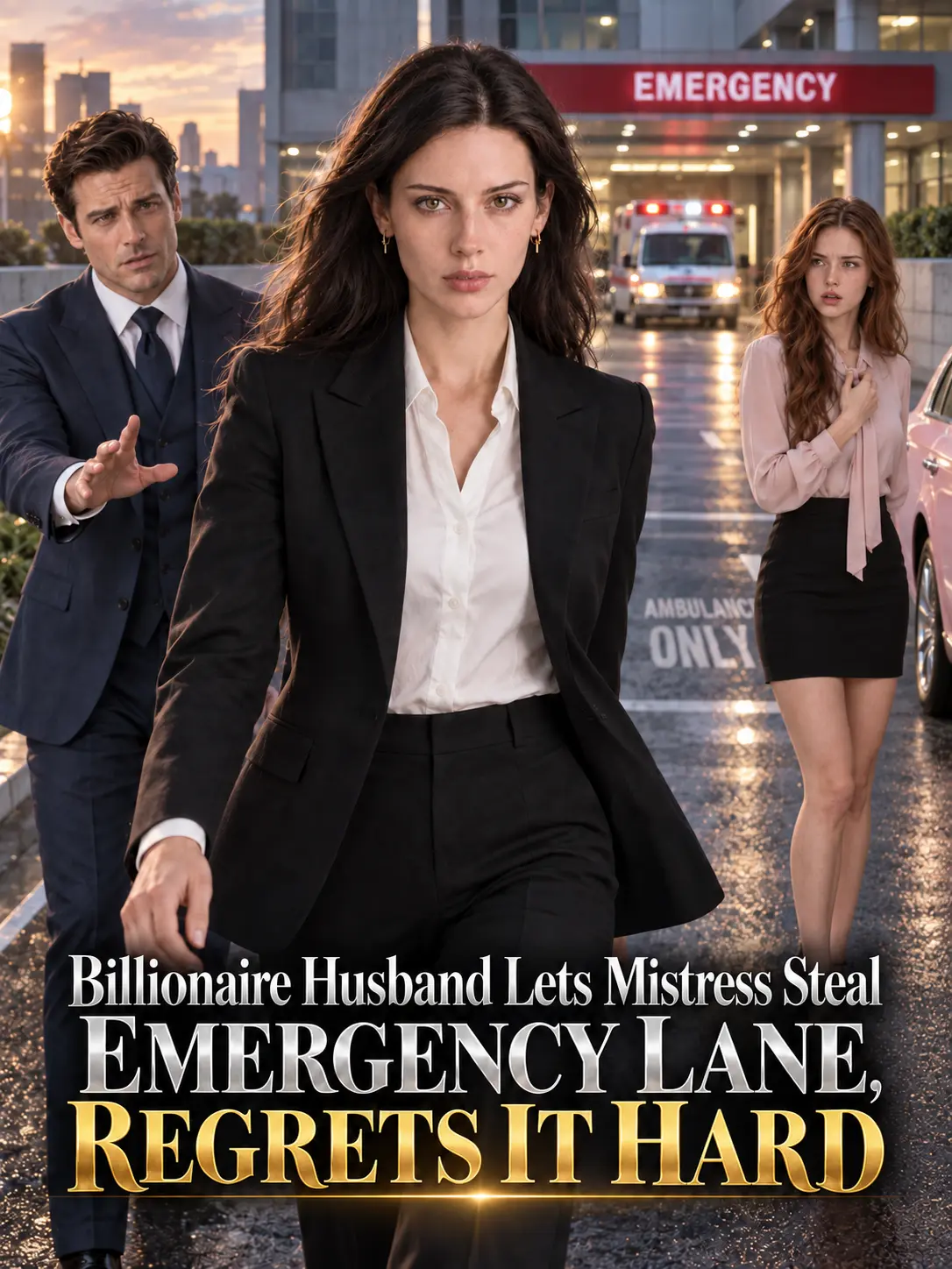 Billionaire Husband Lets Mistress Steal Emergency Lane, Regrets It Hard short drama poster