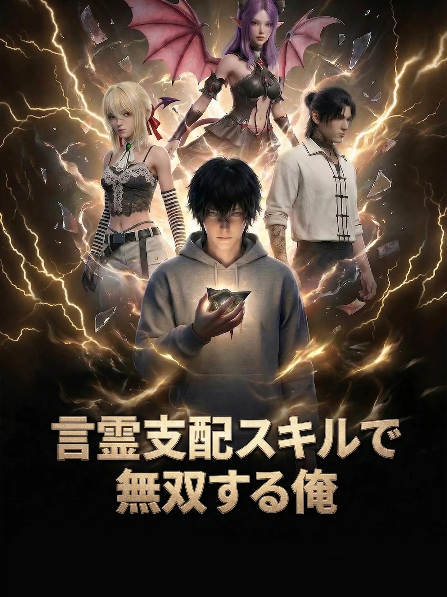 言霊支配スキルで無双する俺 short drama poster