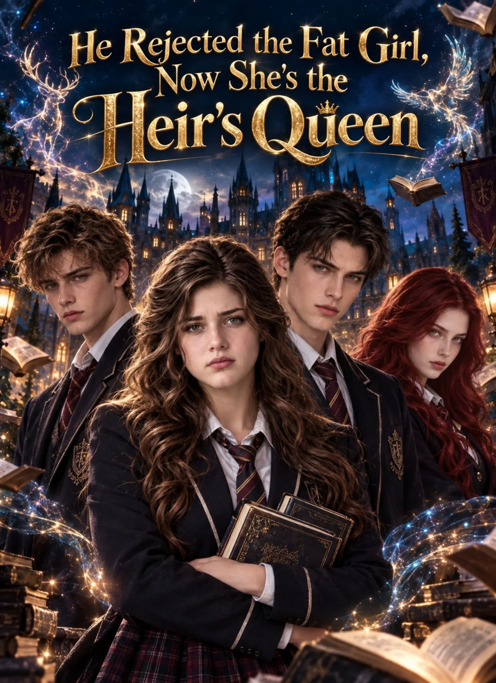 He Rejected the Fat Girl, Now She's the Heir's Queen short drama poster