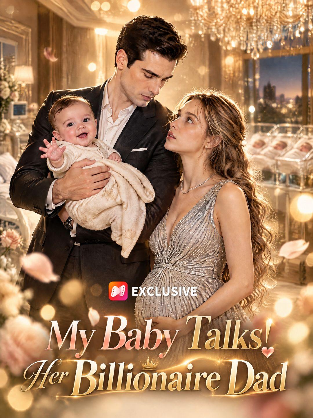 My Baby Talks! Her Billionaire Dad short drama poster