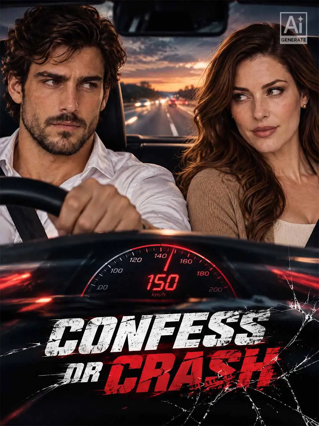 Confess or Crash short drama poster