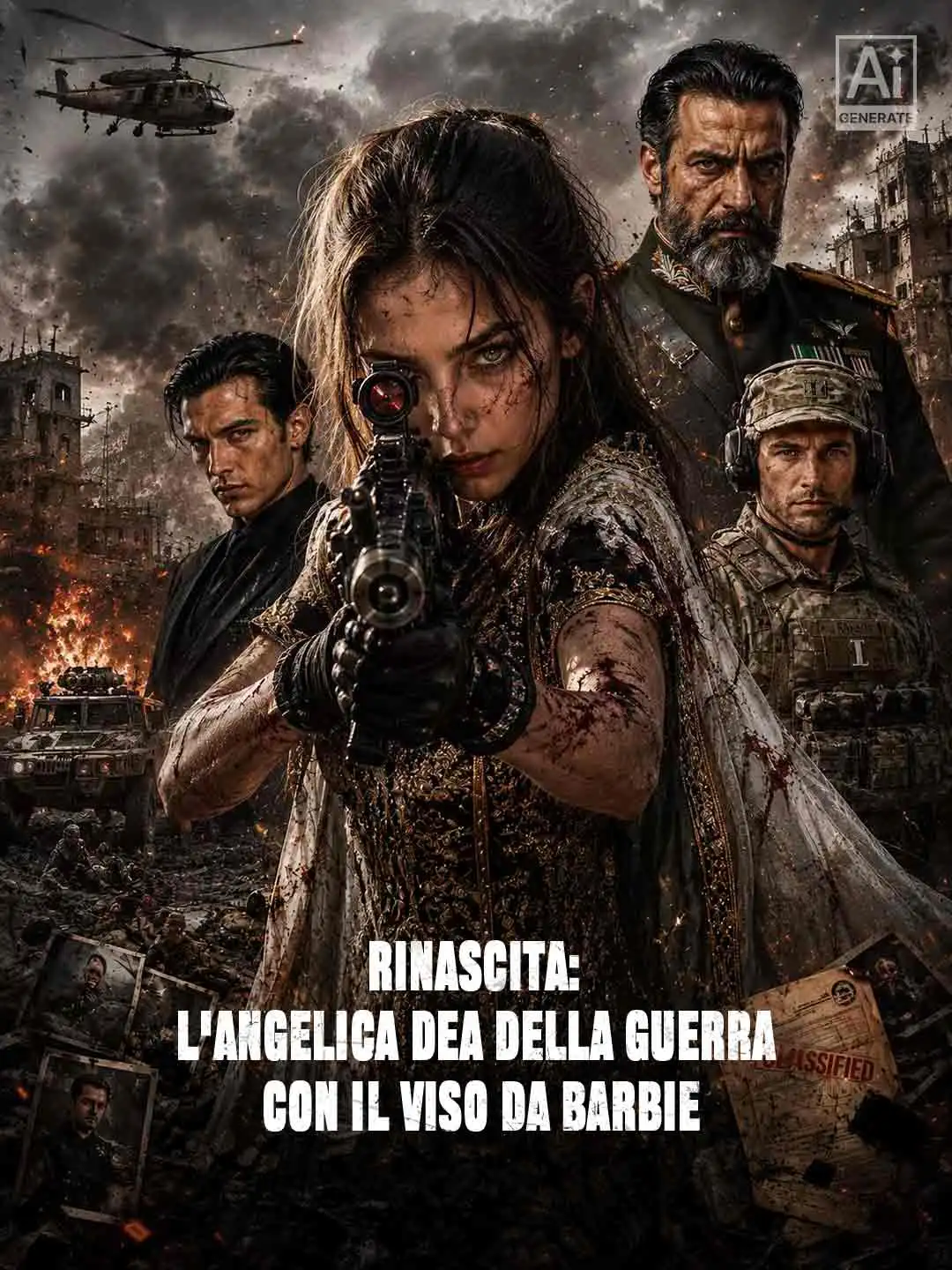 Rinascita: l'angelica dea della guerra con il viso da Barbie short drama poster