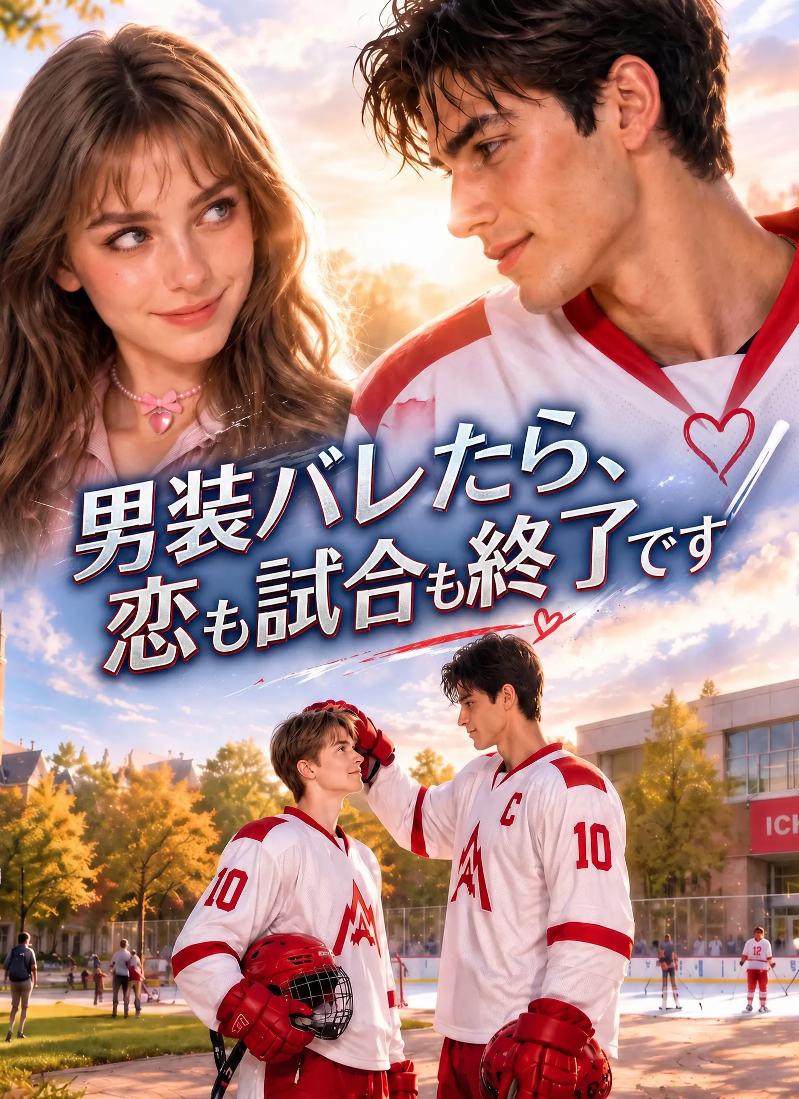 男装バレたら、恋も試合も終了です short drama poster