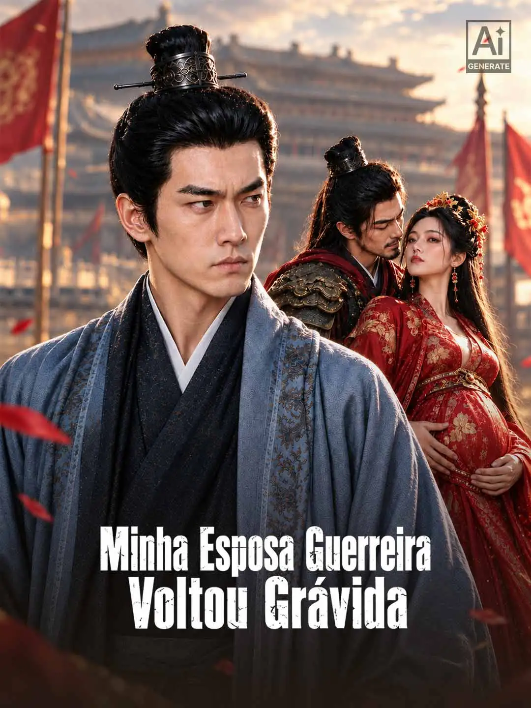 Minha Esposa Guerreira Voltou Grávida short drama poster