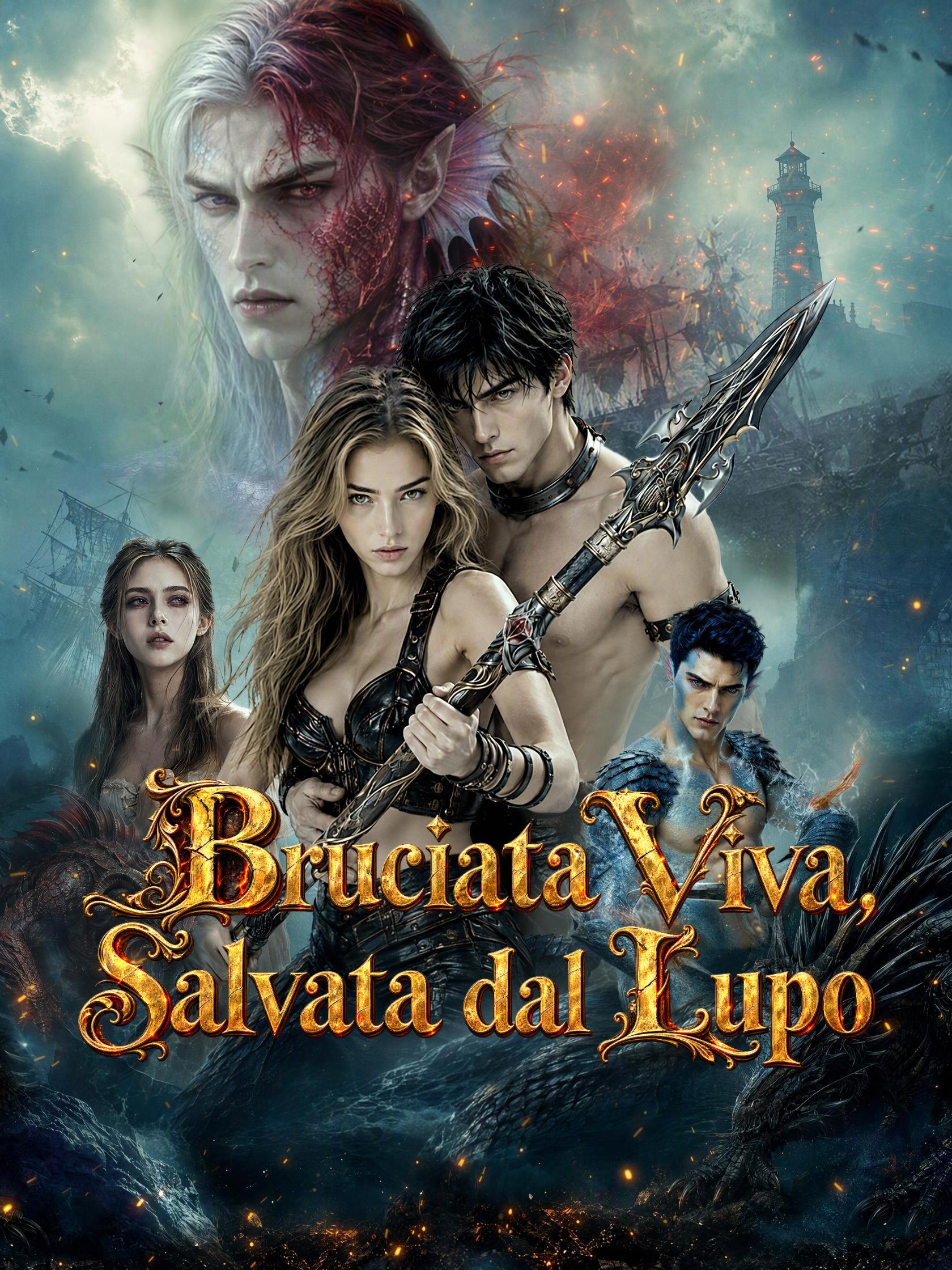 Bruciata Viva, Salvata dal Lupo short drama poster