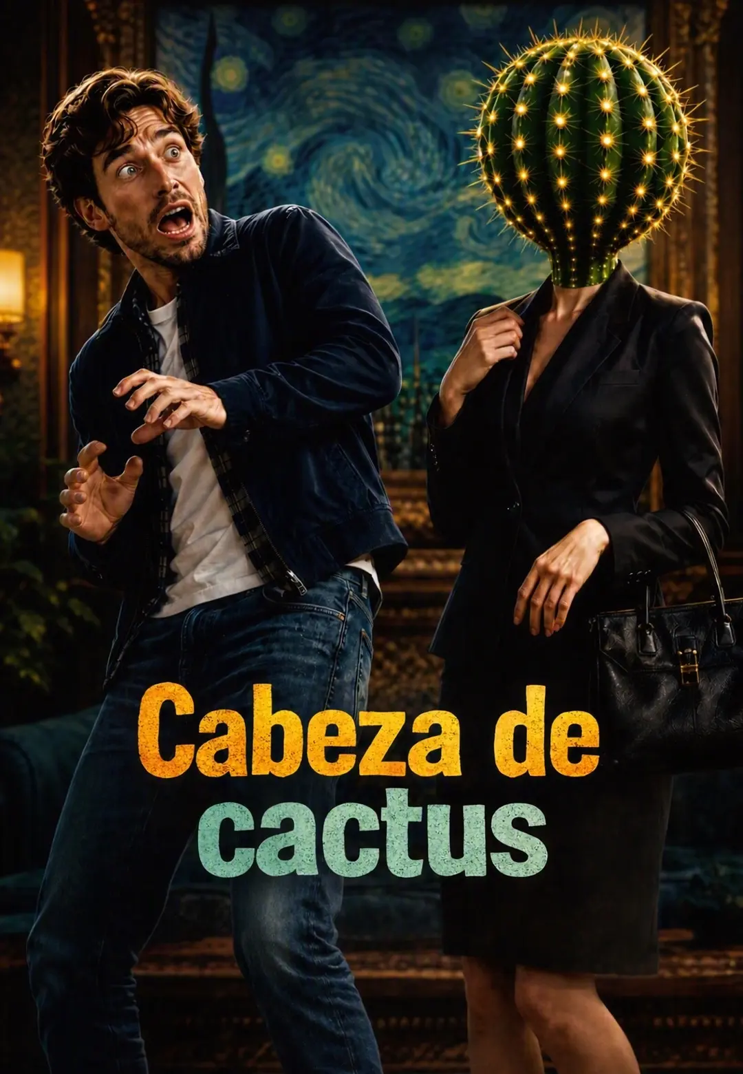 Cabeza de cactus short drama poster