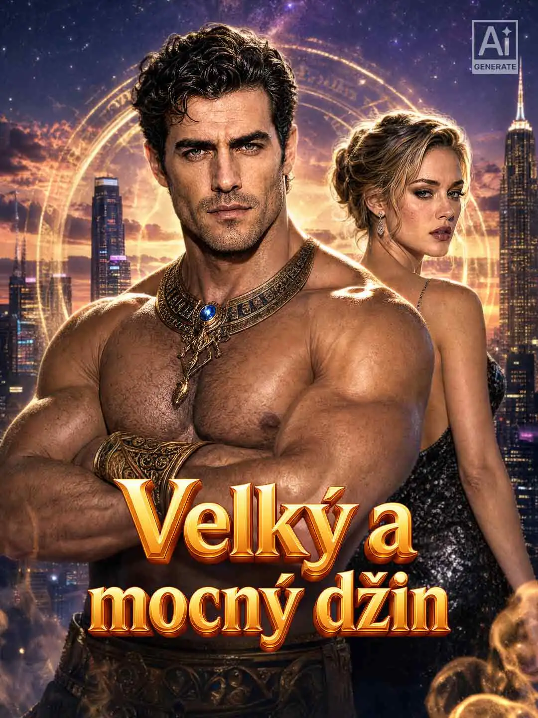 Velký a mocný Džin short drama poster