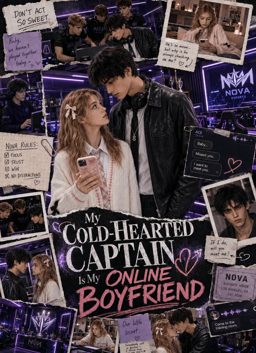 My Cold-Hearted Captain Is My Online Boyfriend short drama poster