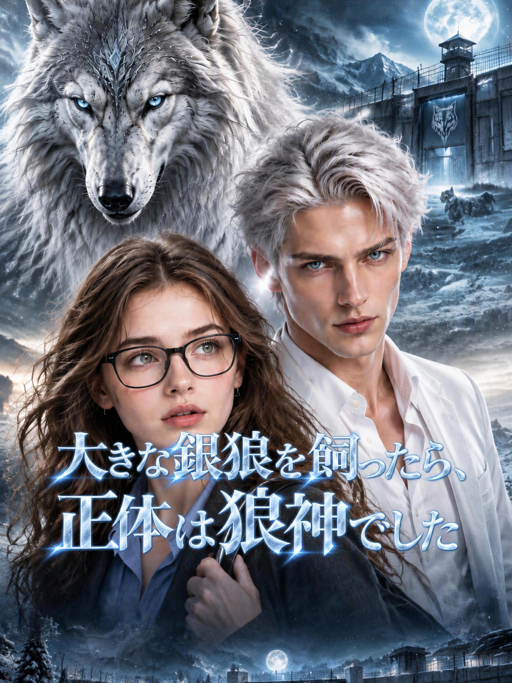 大きな銀狼を飼ったら、正体は狼神でした short drama poster