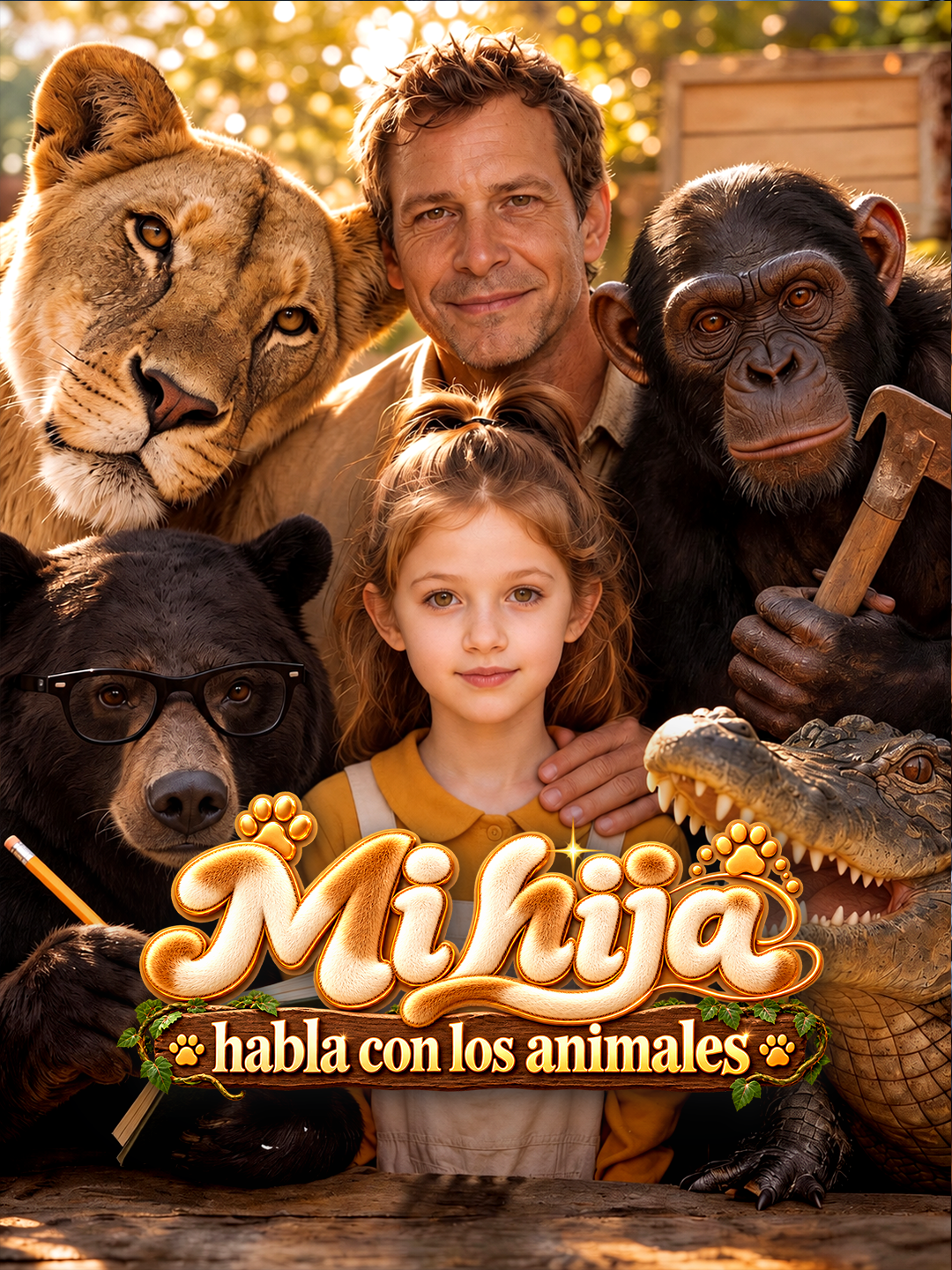 Mi hija habla con los animales short drama poster