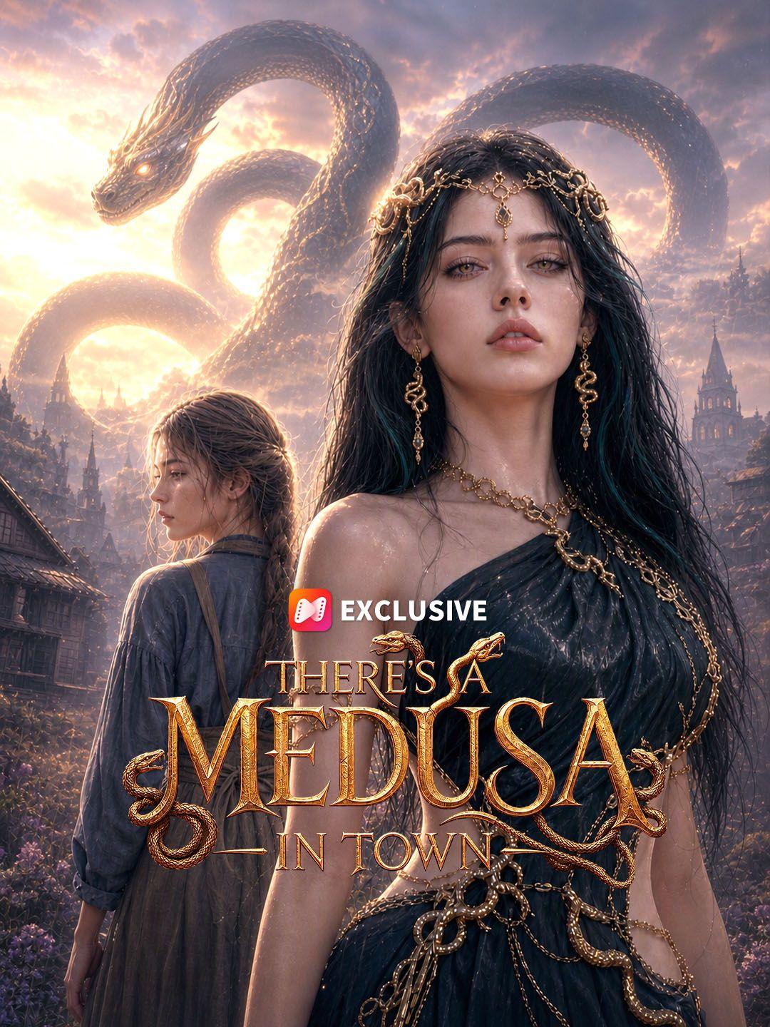 There's a Medusa in town short drama poster