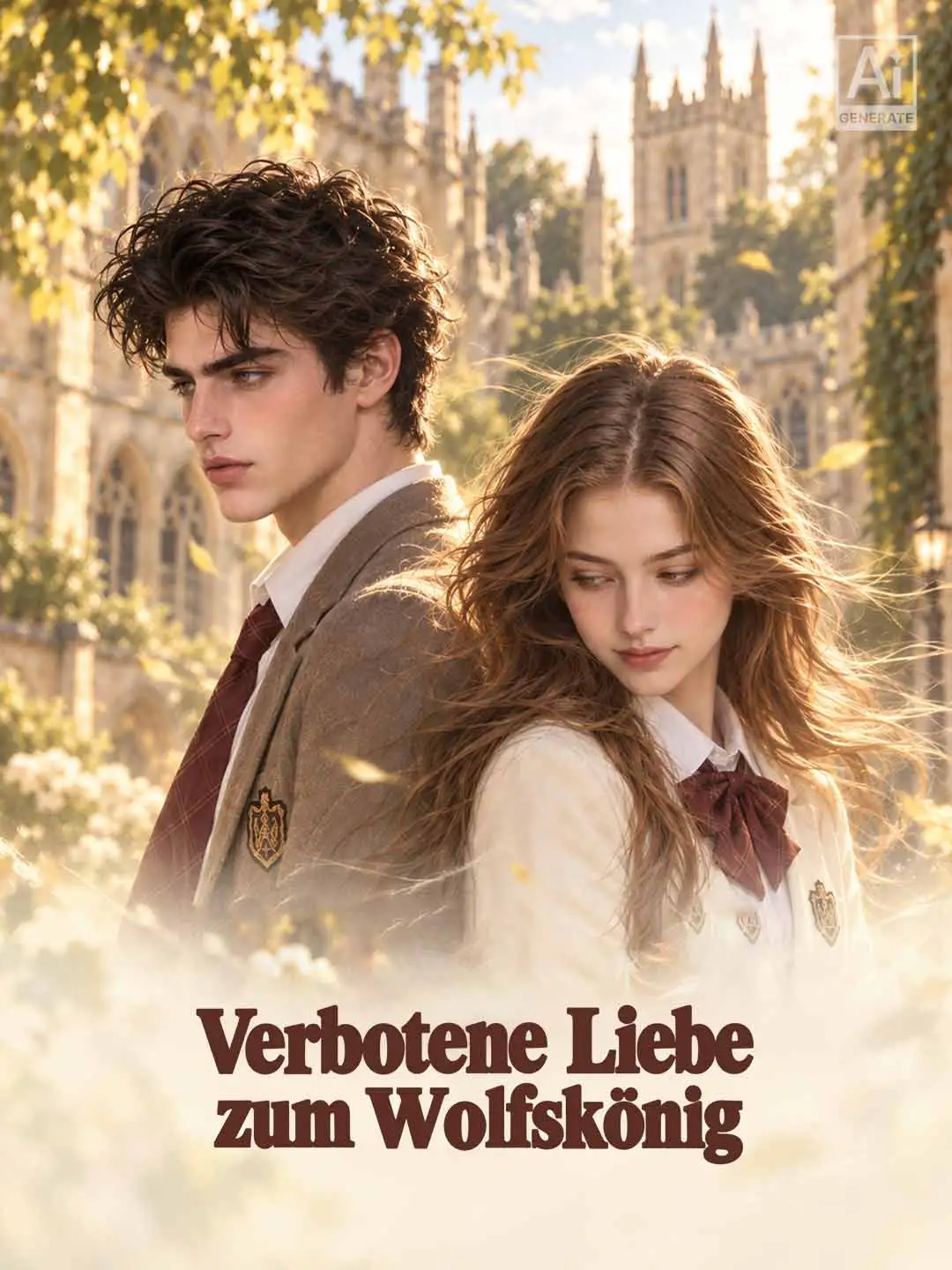 Verbotene Liebe zum Wolfskönig short drama poster