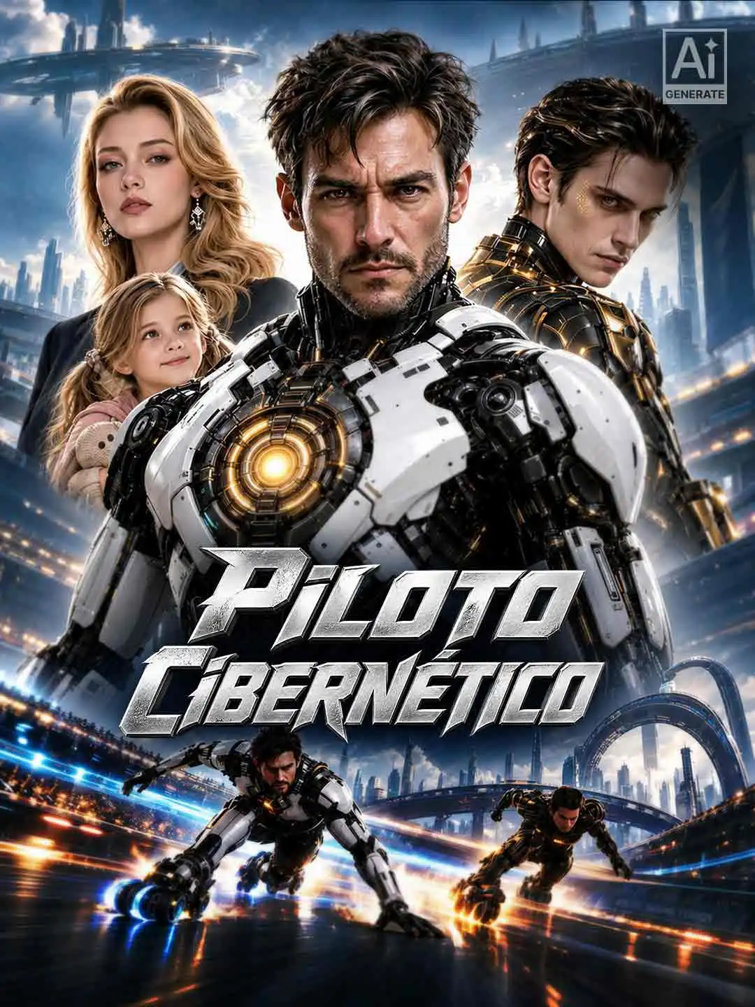 Piloto Cibernético short drama poster