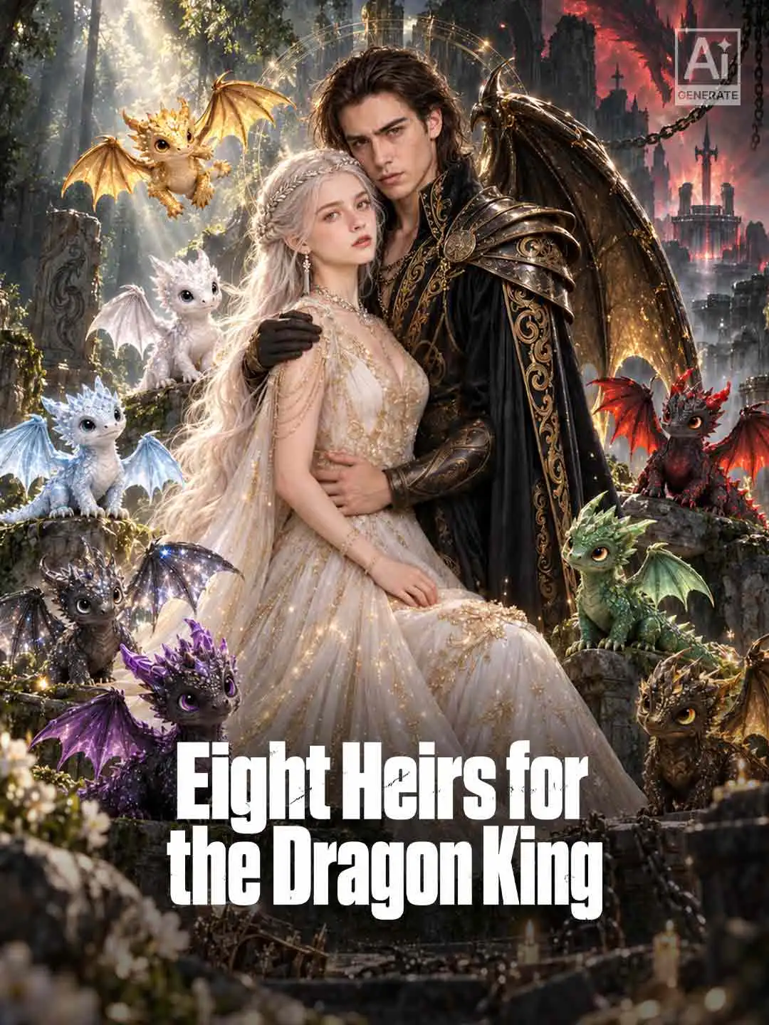 Eight Heirs for the Dragon King short drama poster