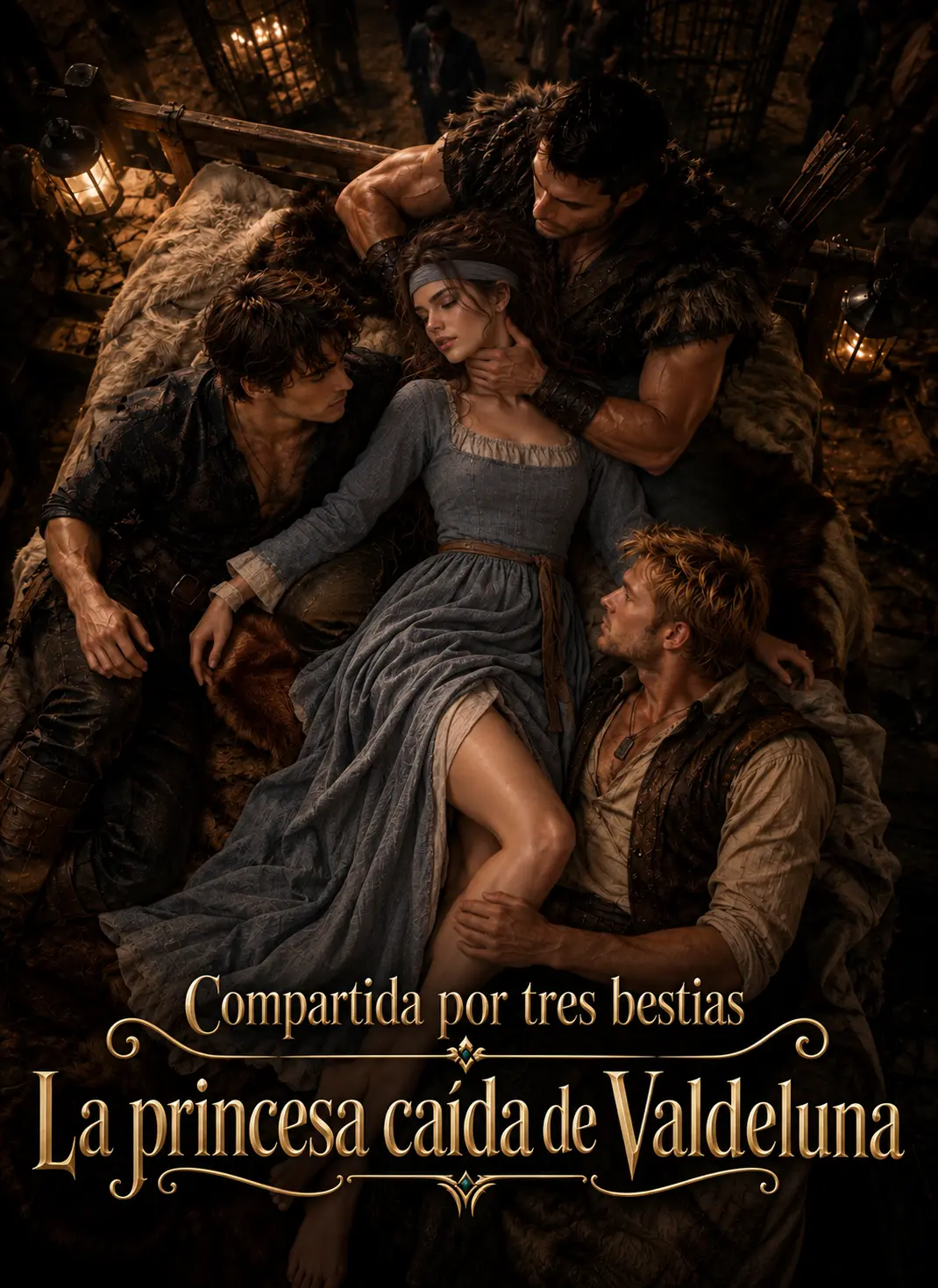 Compartida por tres bestias La princesa caída de Valdeluna short drama poster