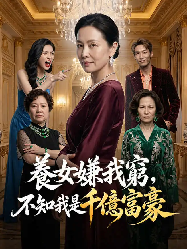 養女嫌我窮，不知我是千億富豪 short drama poster