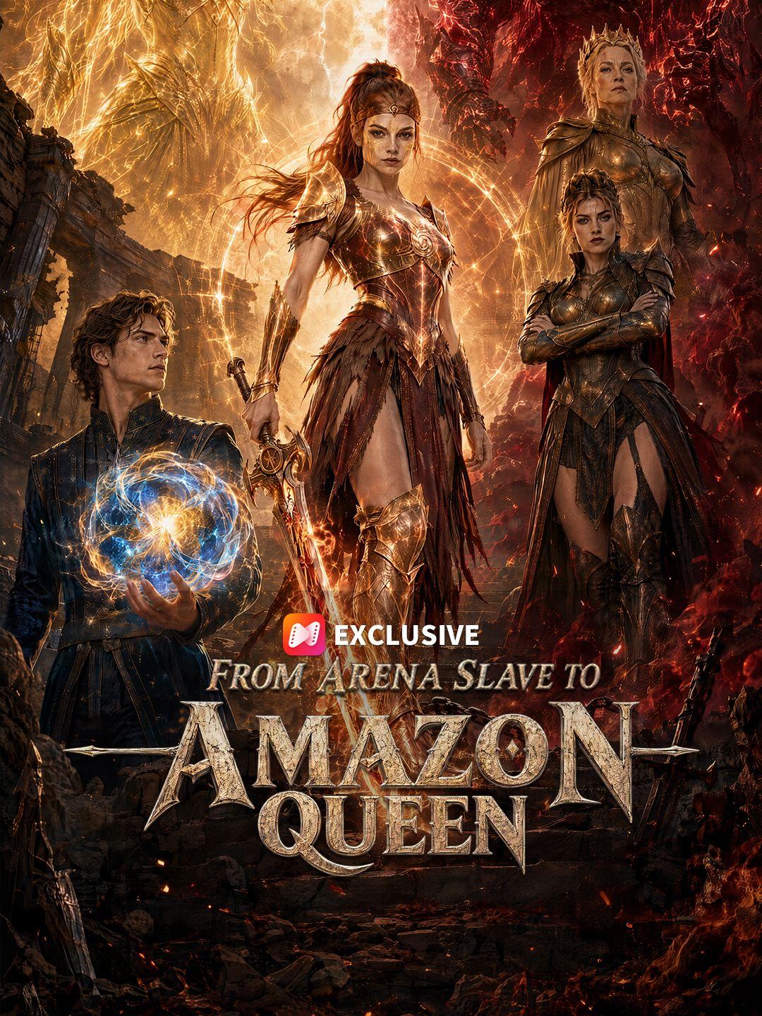 From Arena Slave to Amazon Queen short drama poster