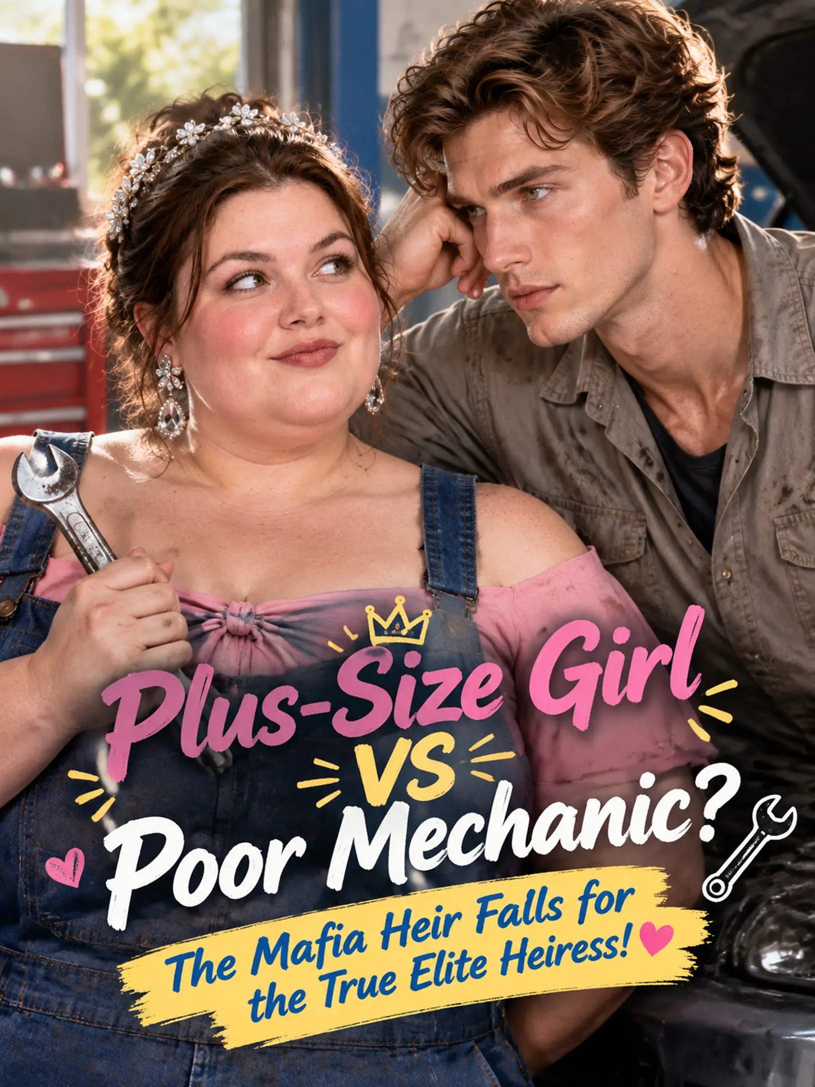Plus‑Size Girl VS Poor Mechanic The Mafia Heir Falls for the True Elite Heiress! short drama poster