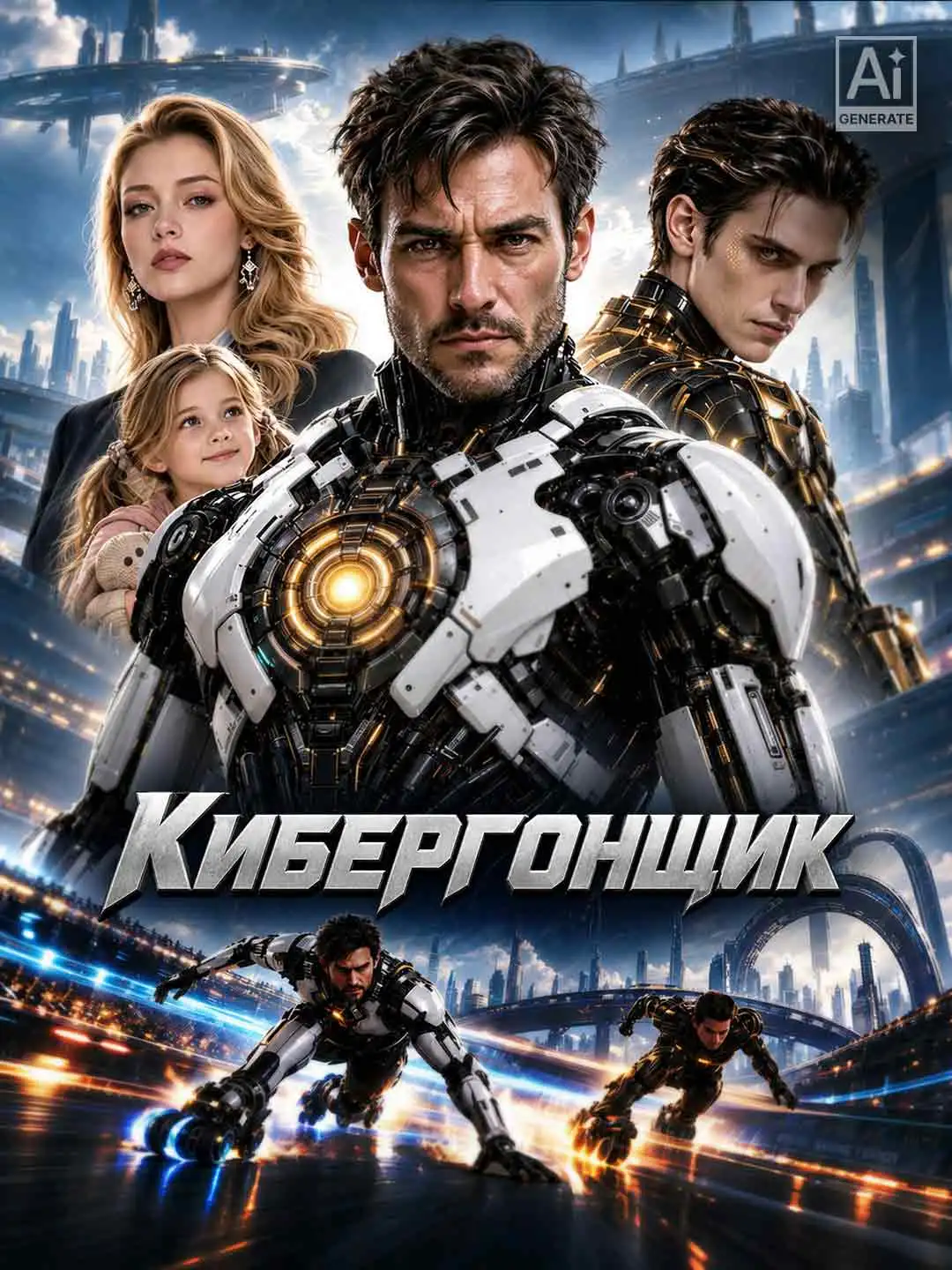 Кибергонщик short drama poster