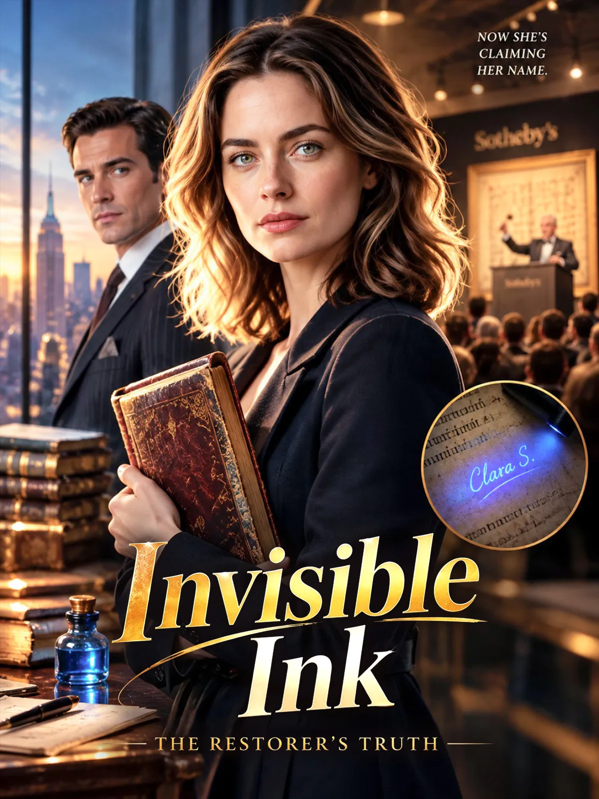 invisible ink short drama poster