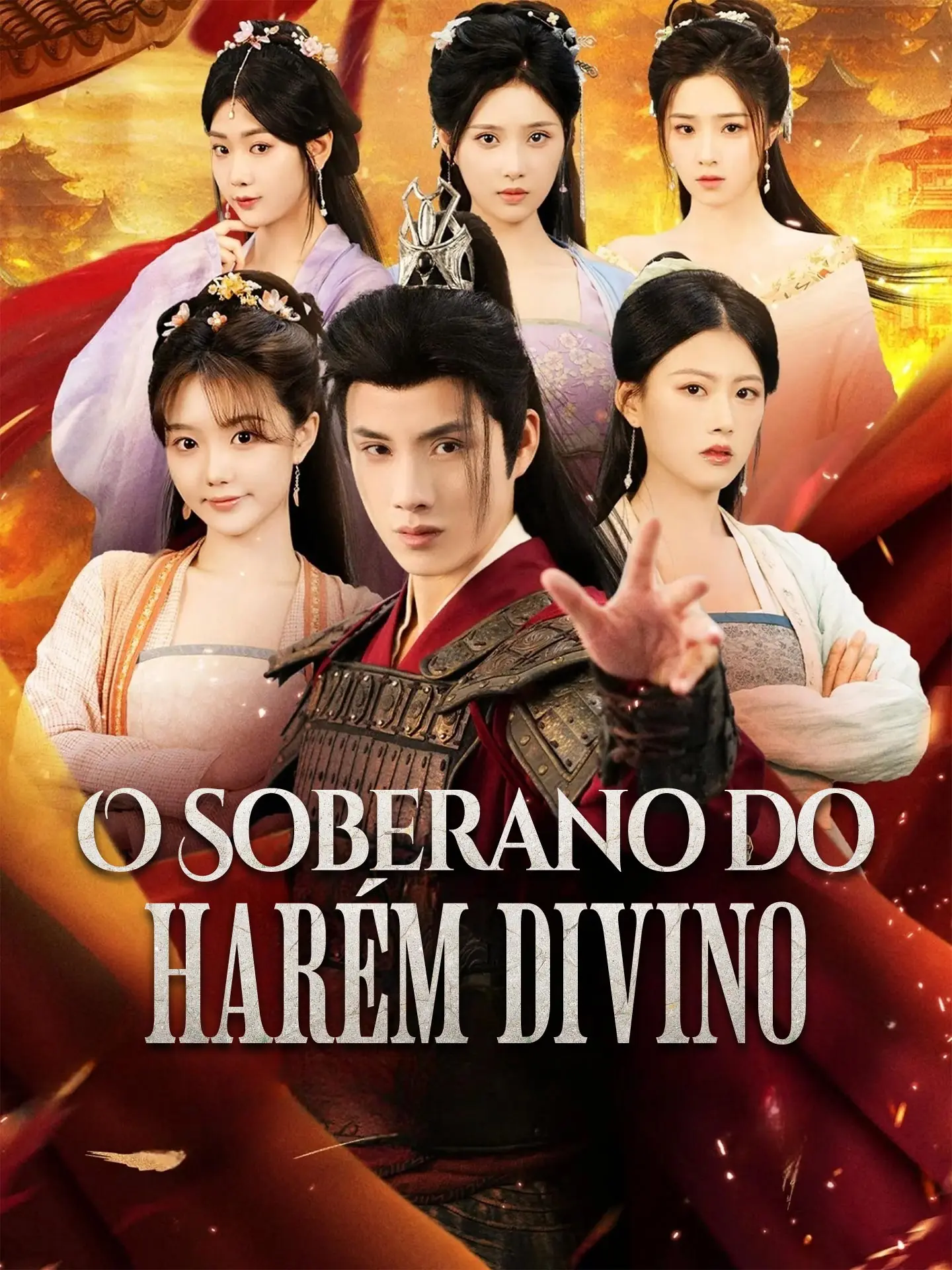 O Soberano do Harém Divino short drama poster