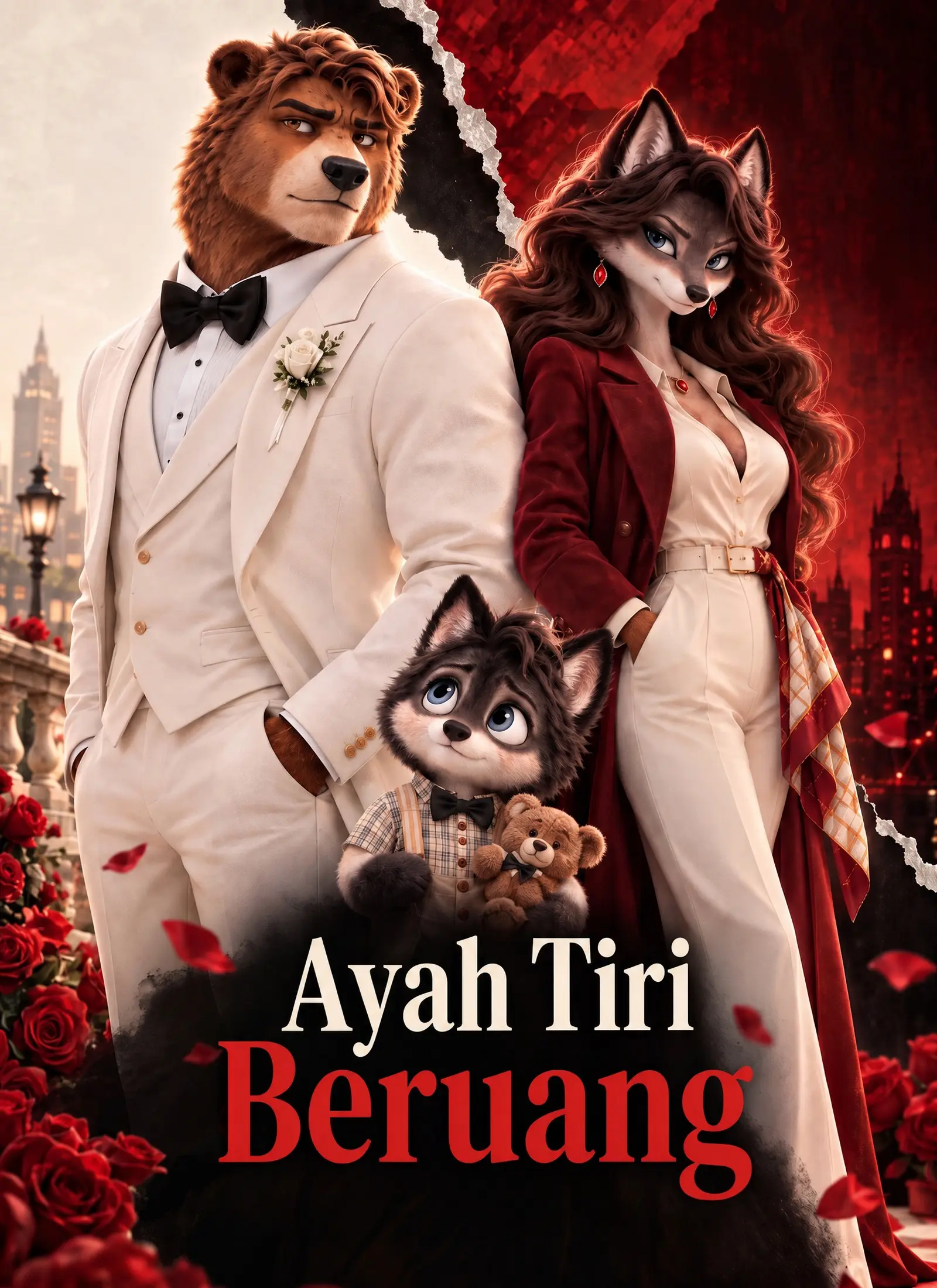 Ayah Tiri Beruang short drama poster