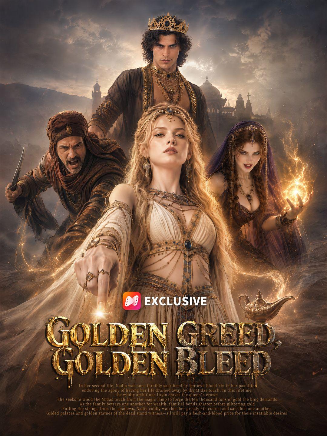 Golden Greed, Golden Bleed short drama poster