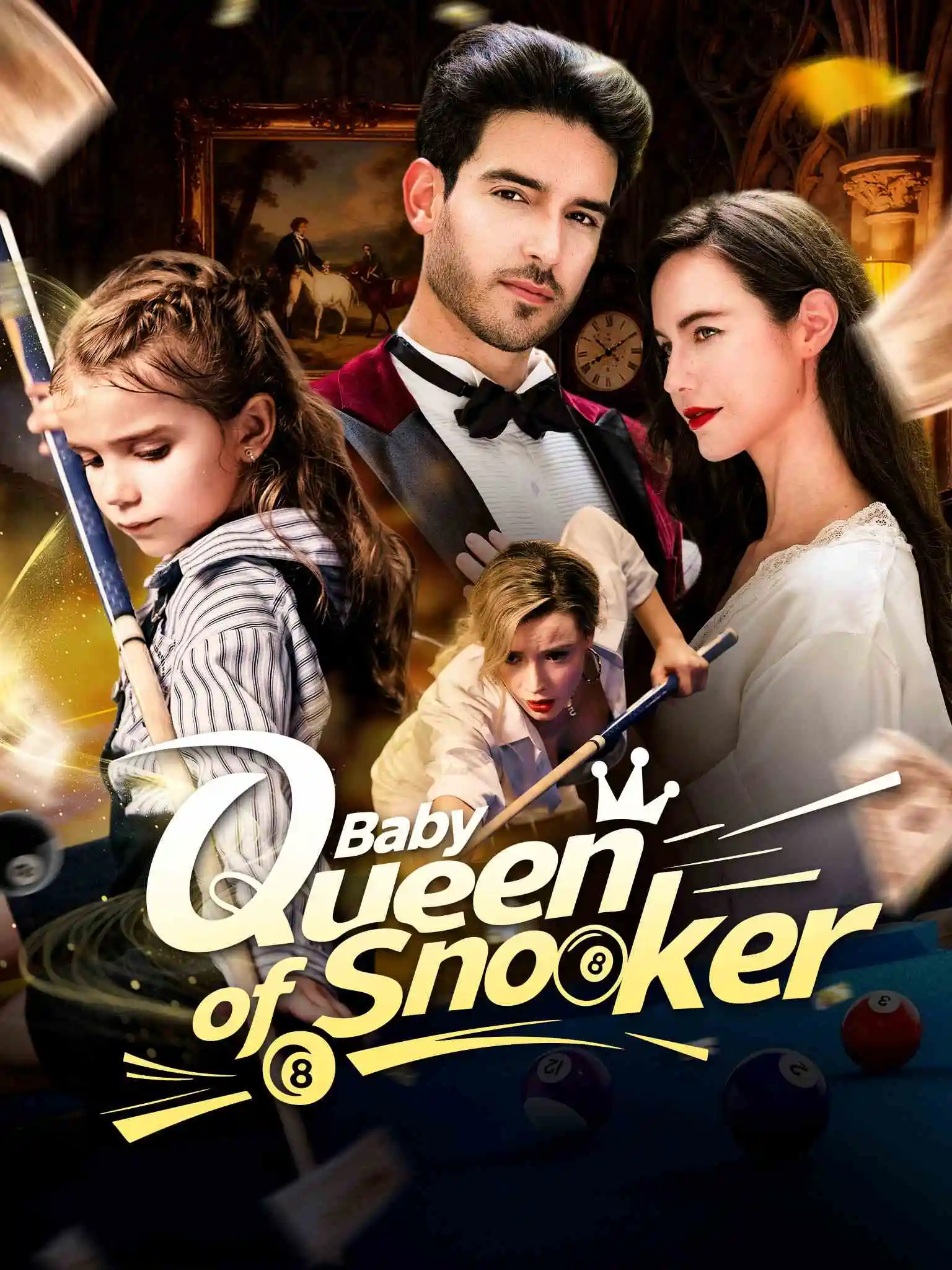 Baby Queen of Snooker short drama poster