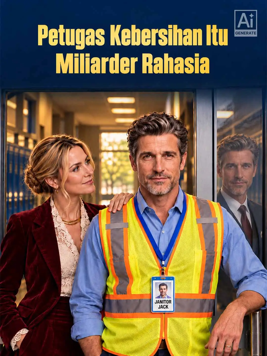 Petugas Kebersihan Itu Miliarder Rahasia short drama poster