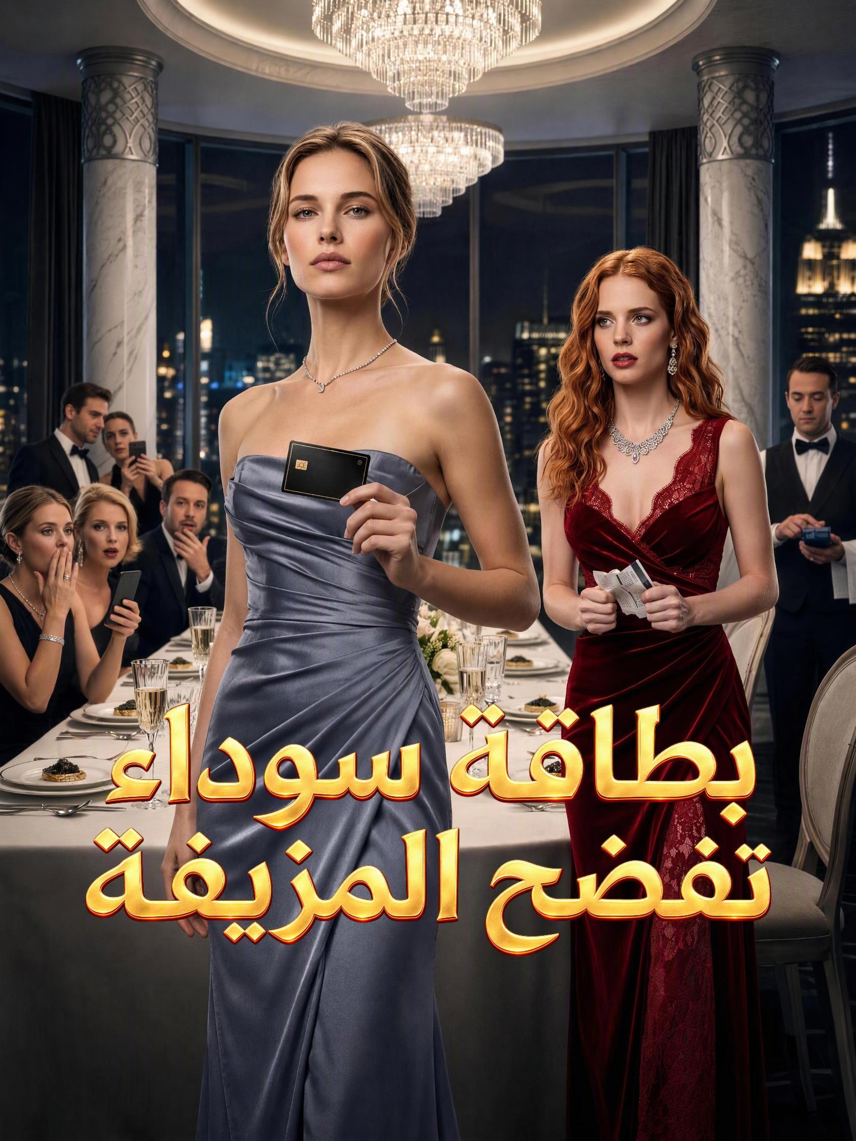 بطاقة سوداء تفضح المزيفة short drama poster