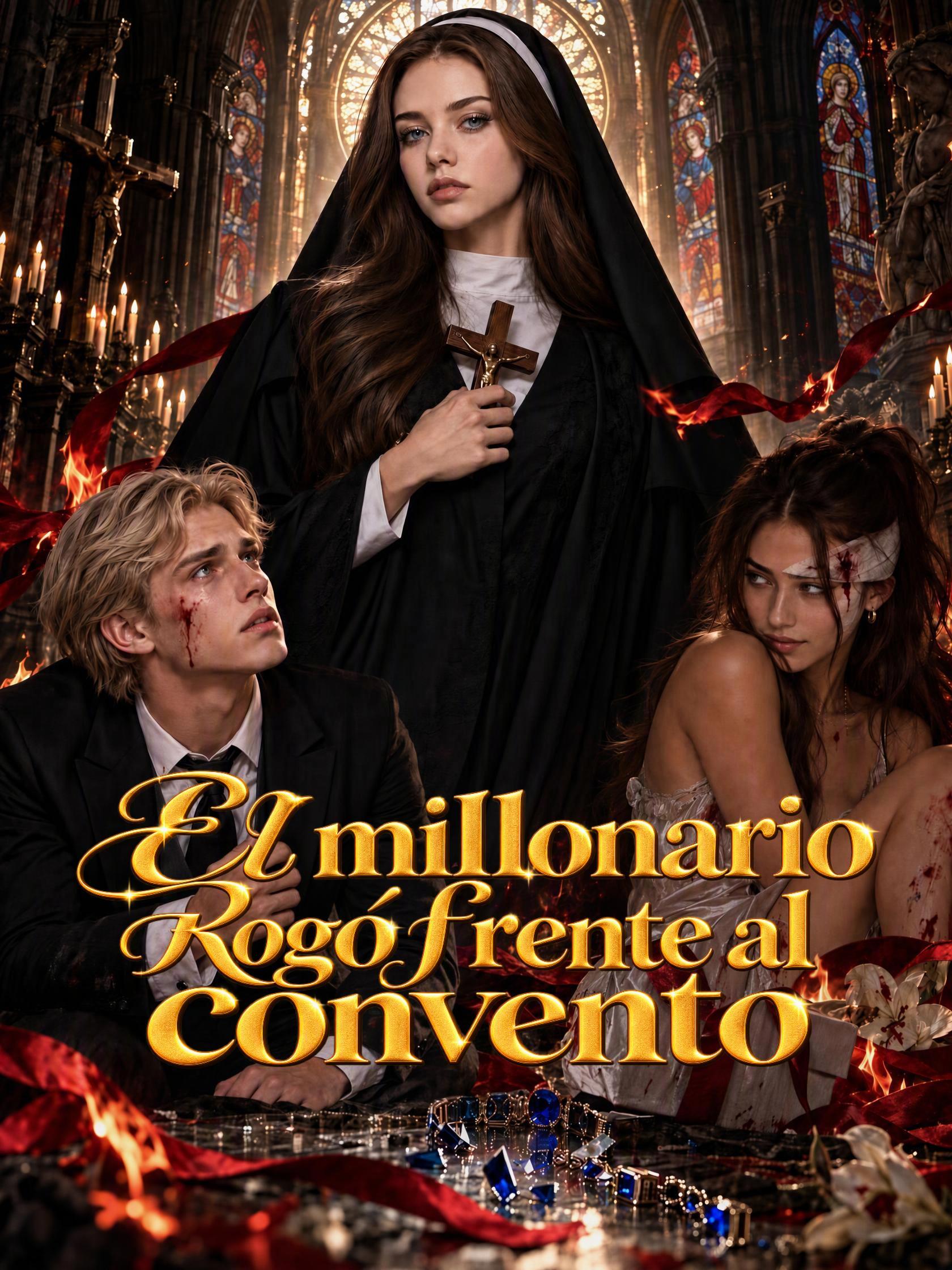 El millonario rogó frente al convento short drama poster