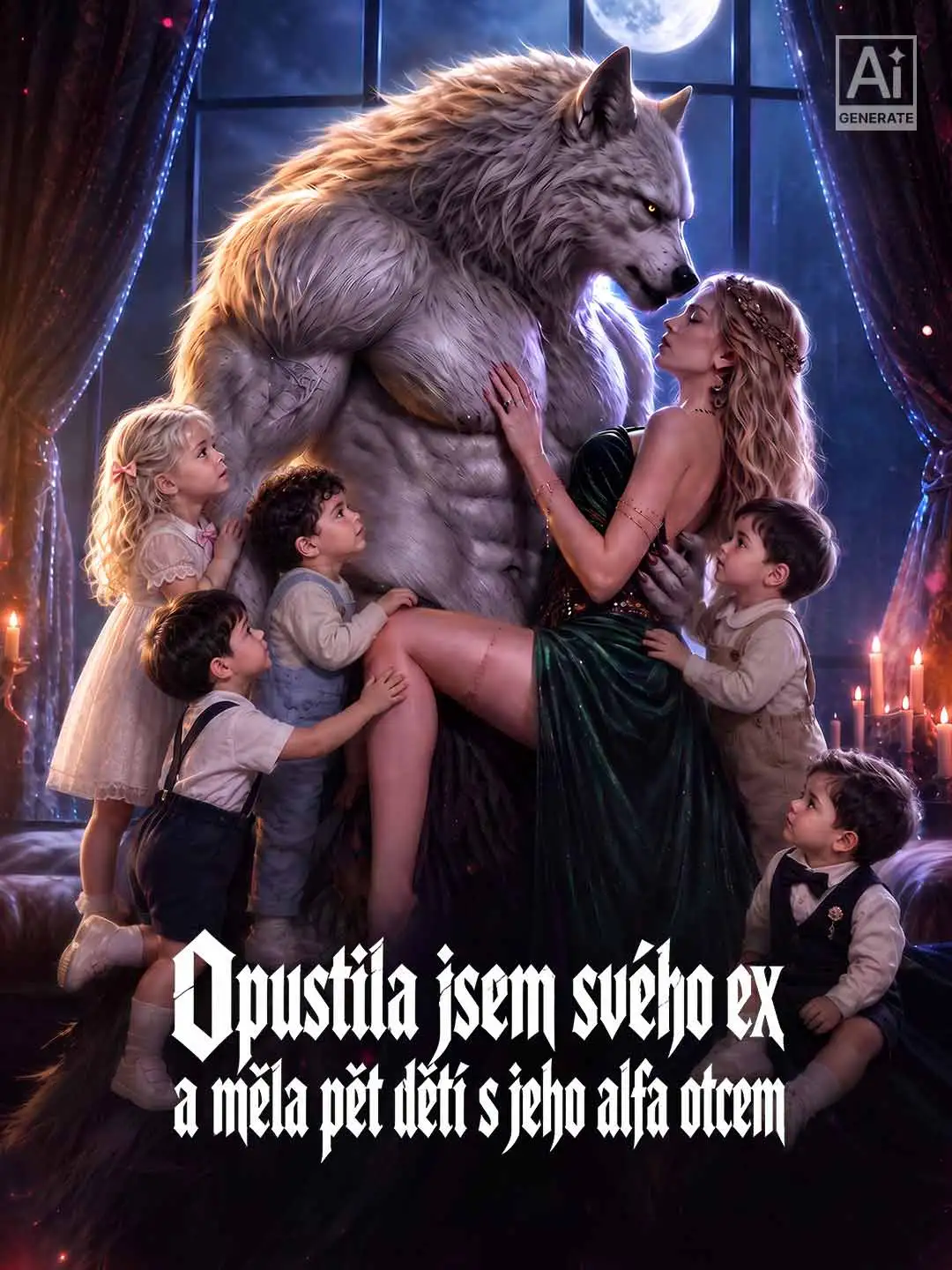 Opustila jsem svého ex a měla pět dětí s jeho alfa otcem short drama poster