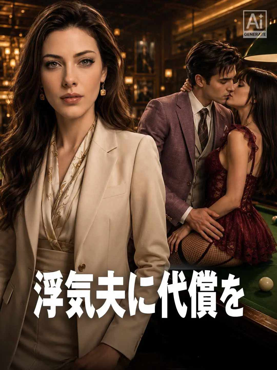 浮気夫に代償を short drama poster