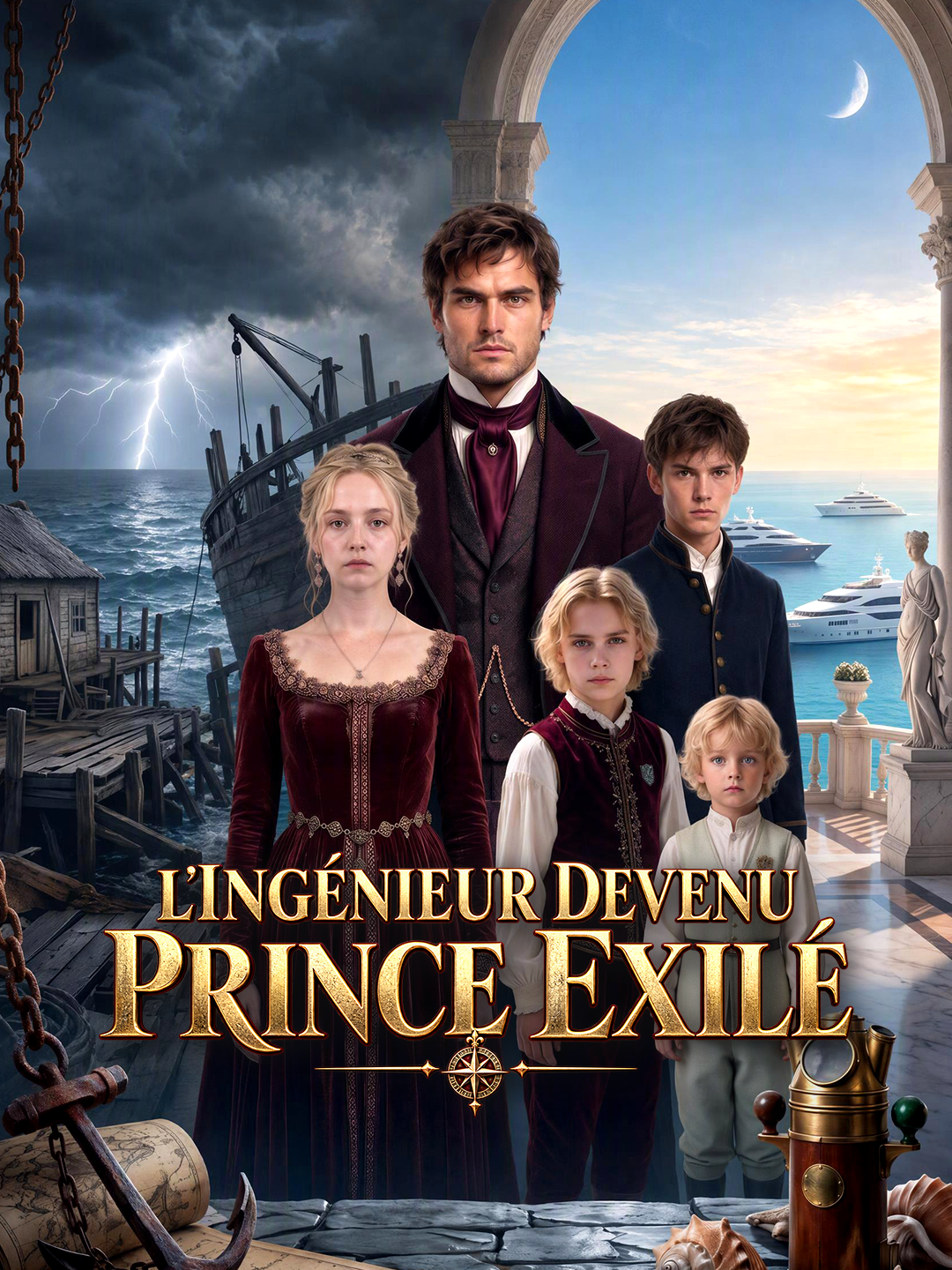 L'INGÉNIEUR DEVENU PRINCE EXILÉ short drama poster