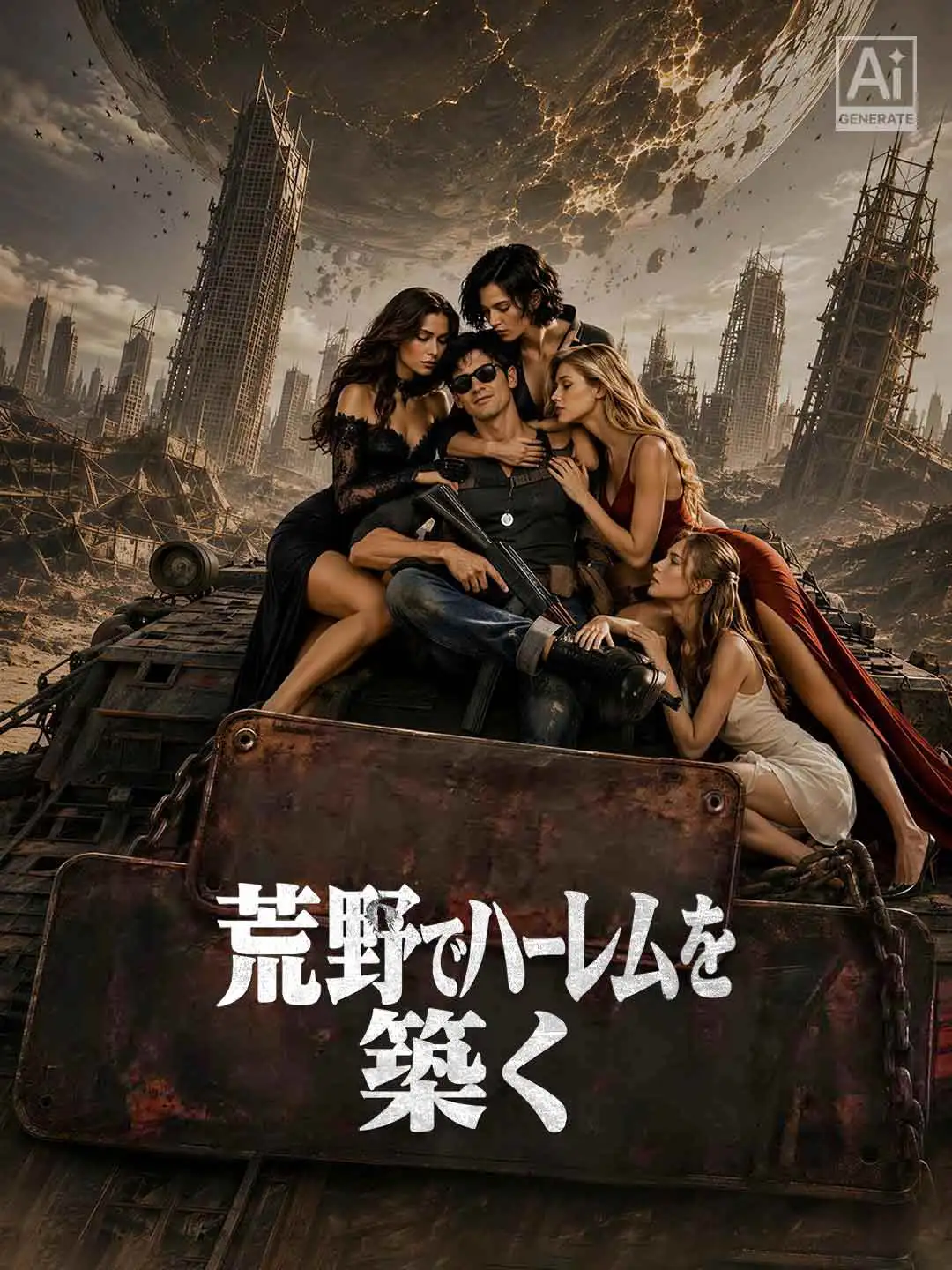 荒野でハーレムを築く short drama poster