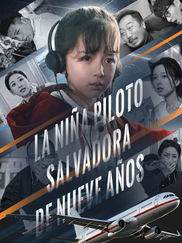 La niña piloto salvadora de nueve años short drama poster