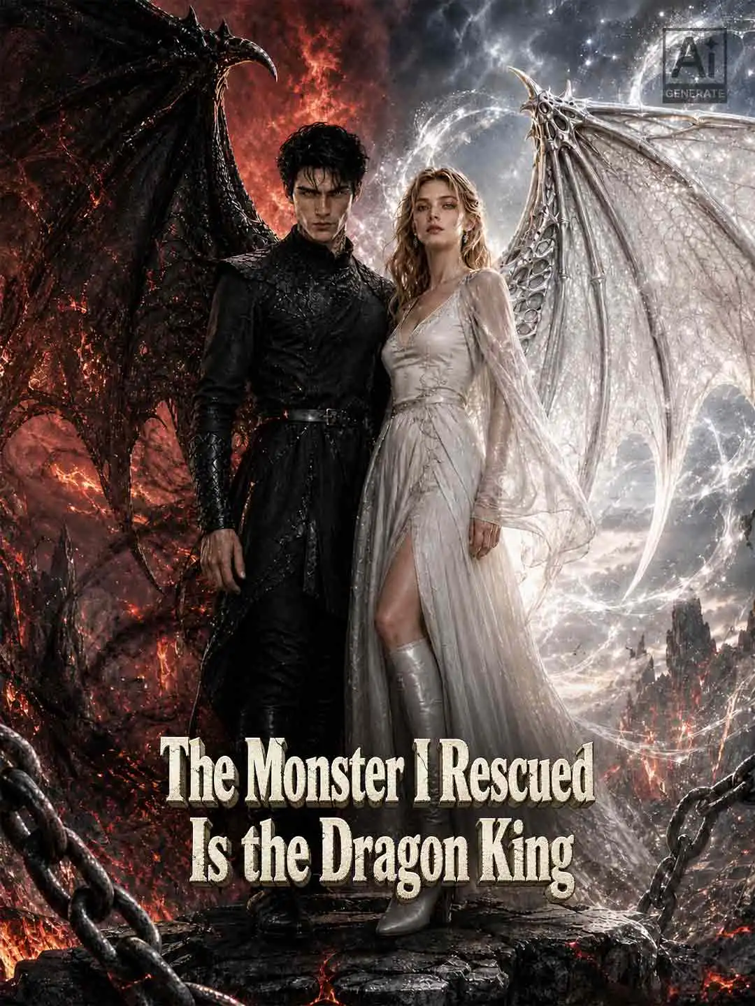 The Monster I Rescued Is the Dragon King short drama poster