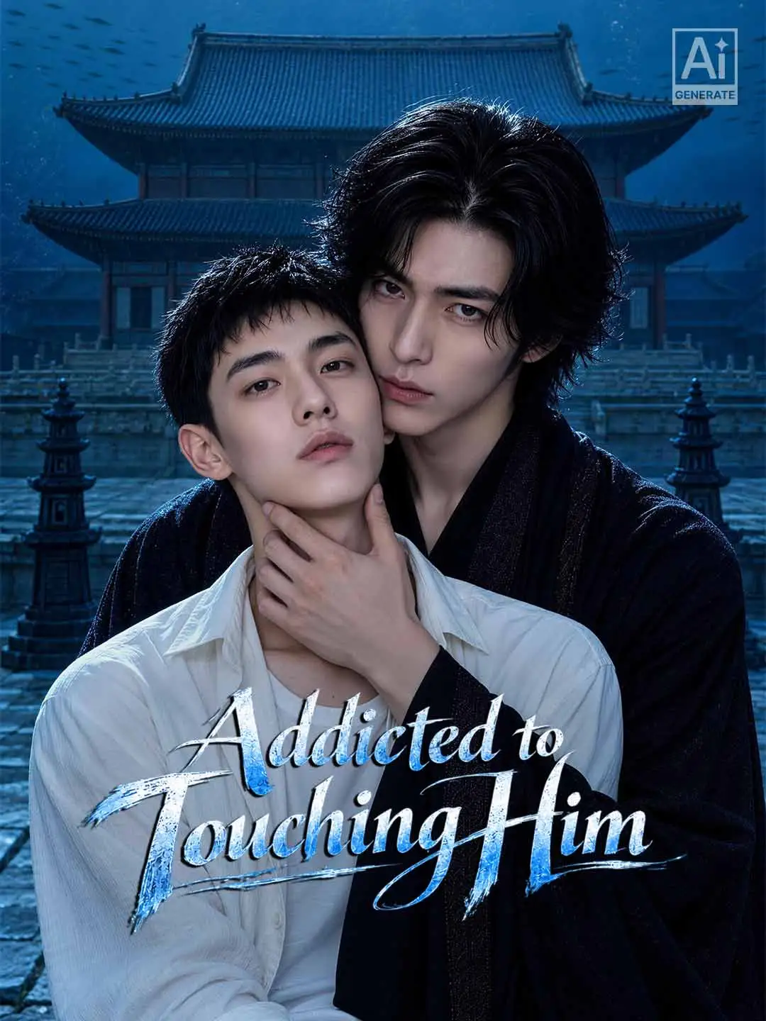 Addicted to Touching Him short drama poster