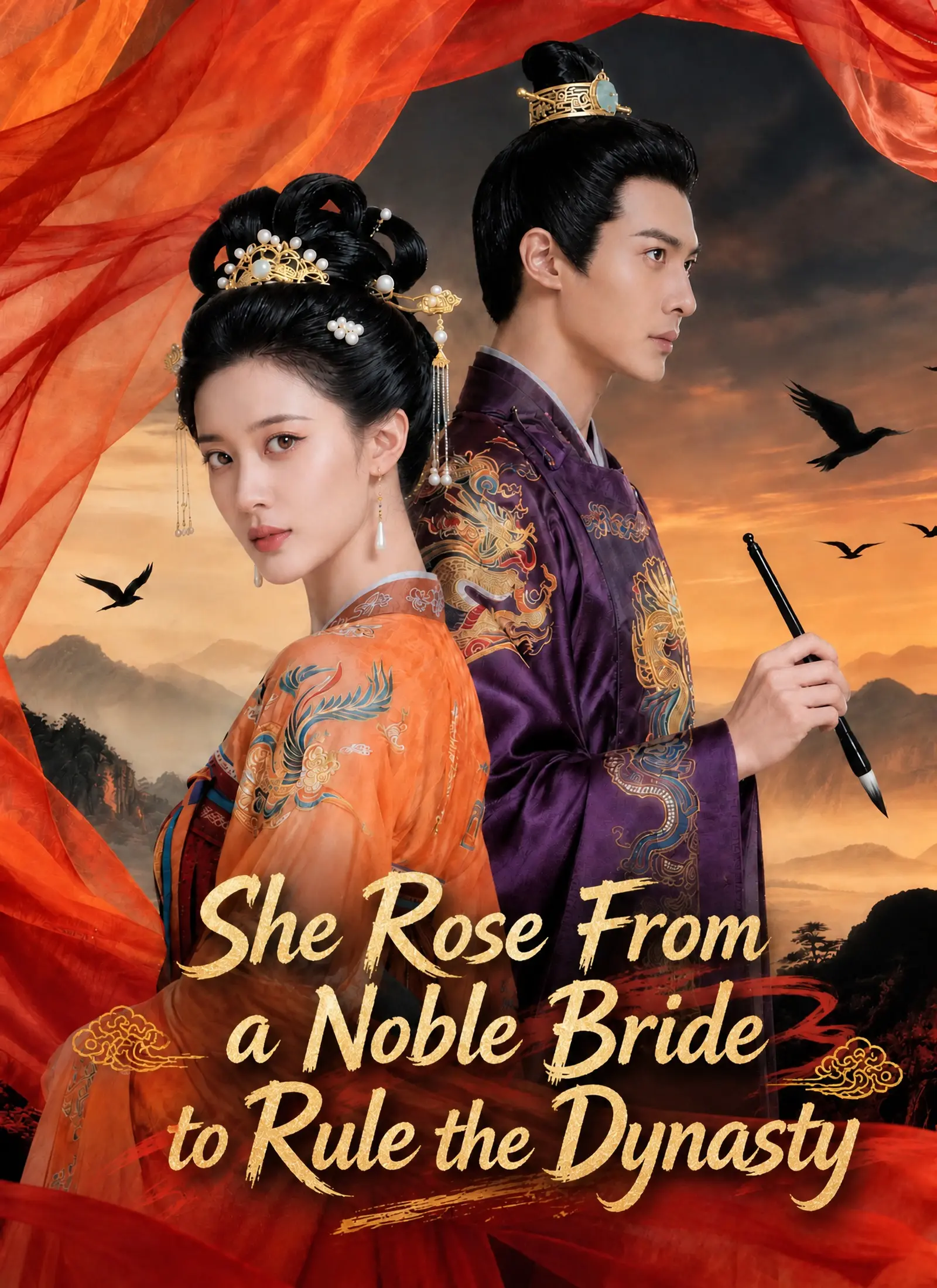 She Rose From a Noble Bride to Rule the Dynasty short drama poster