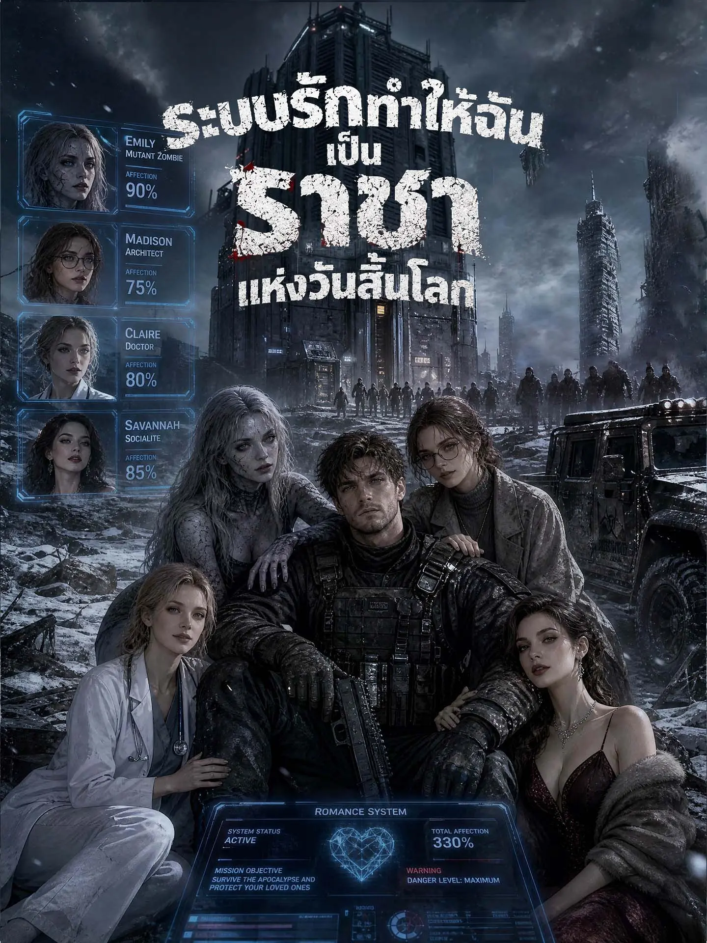 [พากย์เสียง] ระบบรักทำให้ฉันเป็นราชาแห่งวันสิ้นโลก short drama poster
