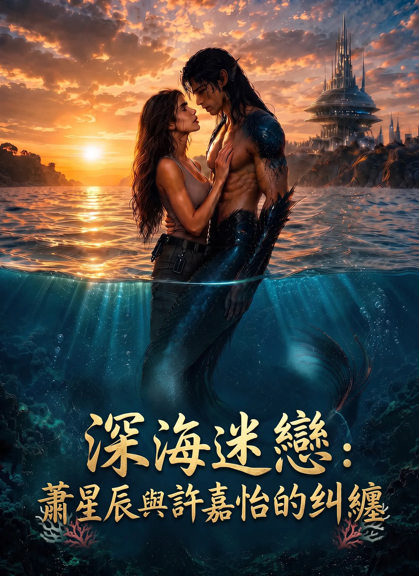 深海迷戀：蕭星辰與許嘉怡的糾纏 short drama poster
