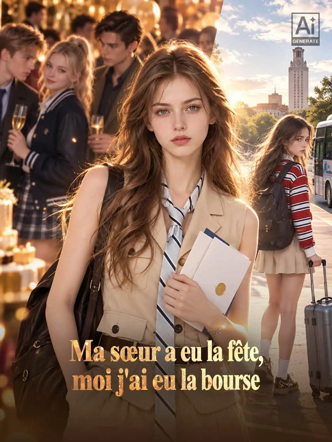 Ma sœur a eu la fête, moi j'ai eu la bourse short drama poster