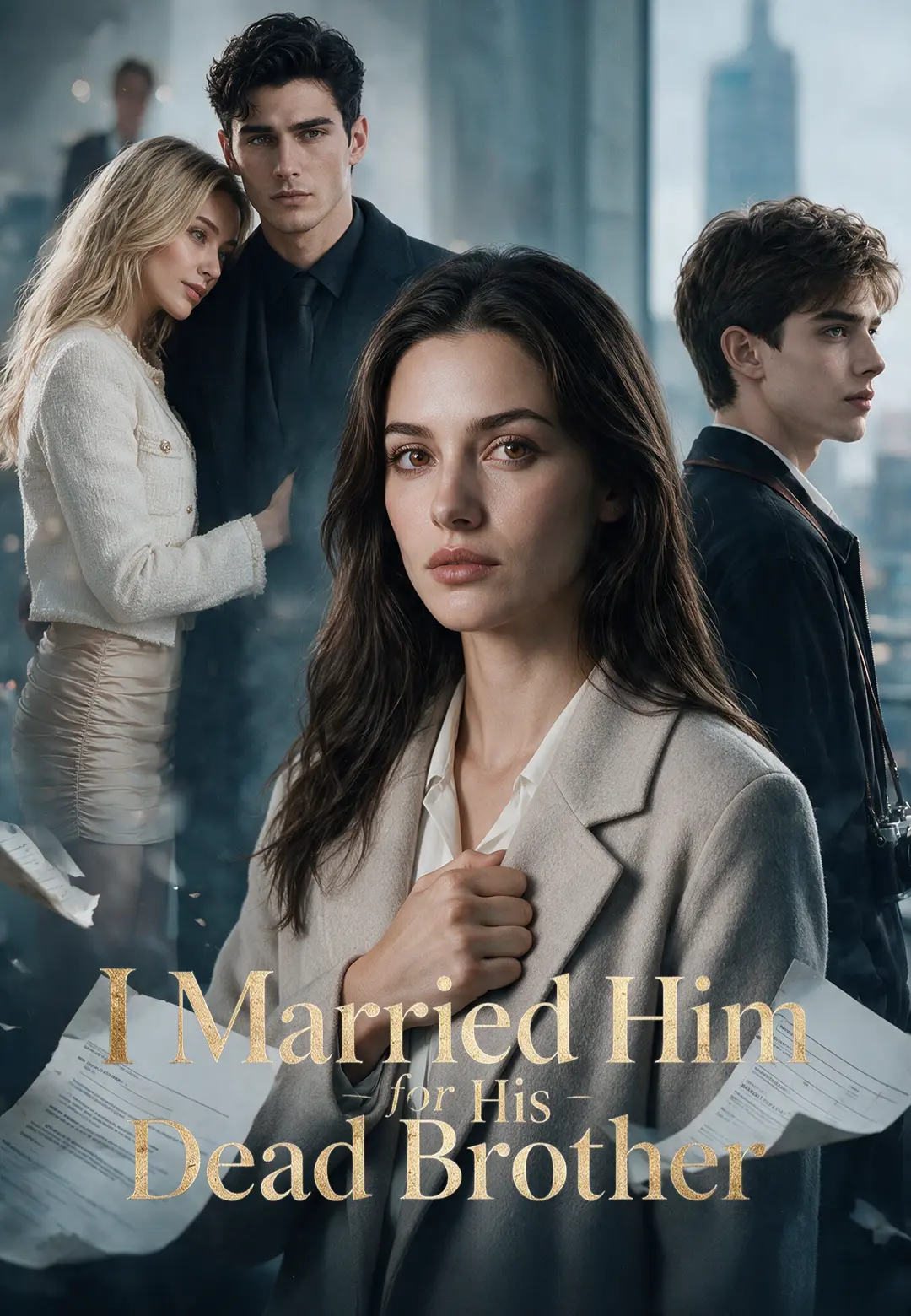 I Married Him for His Dead Brother short drama poster