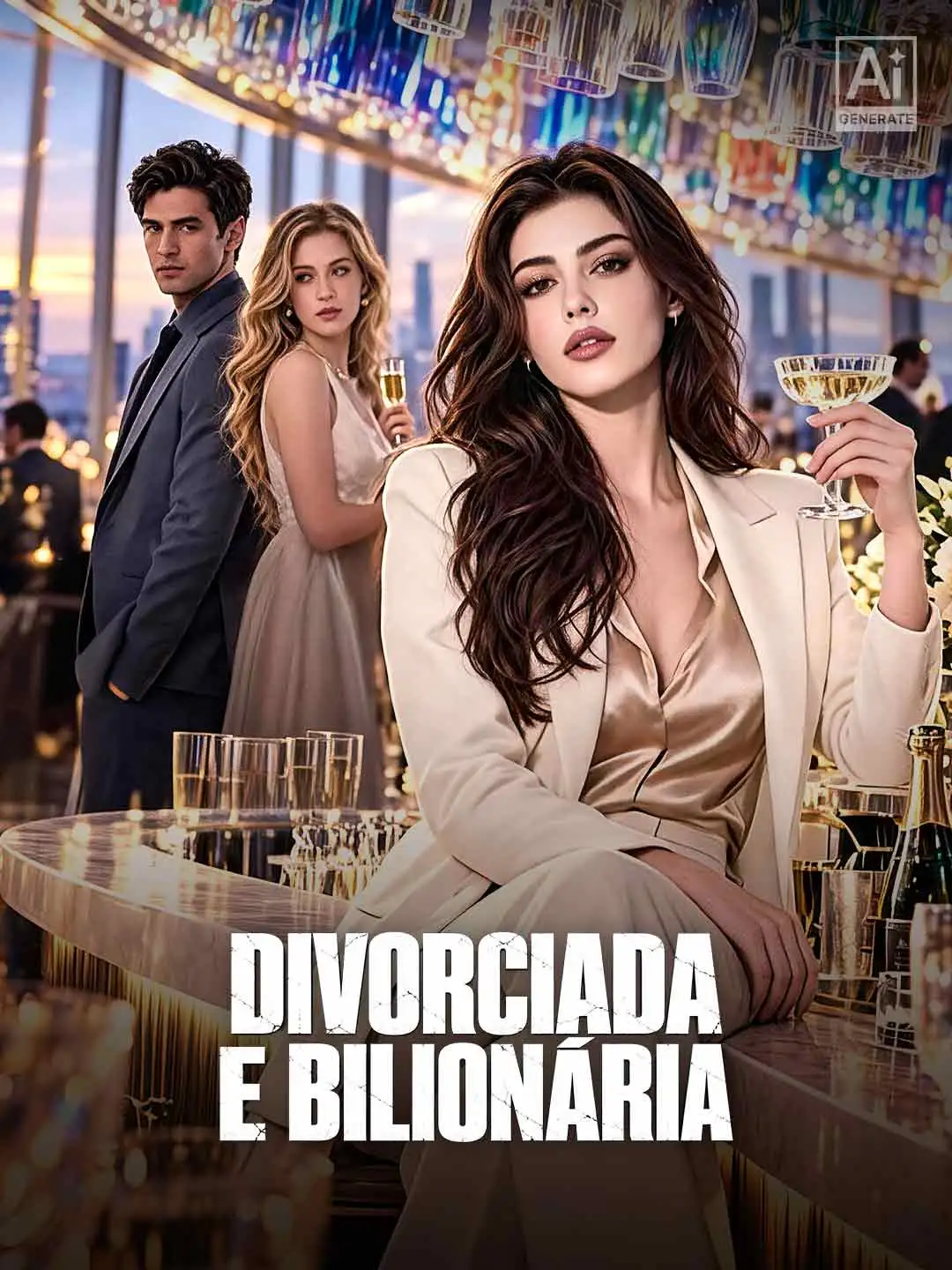 Divorciada e Bilionária short drama poster